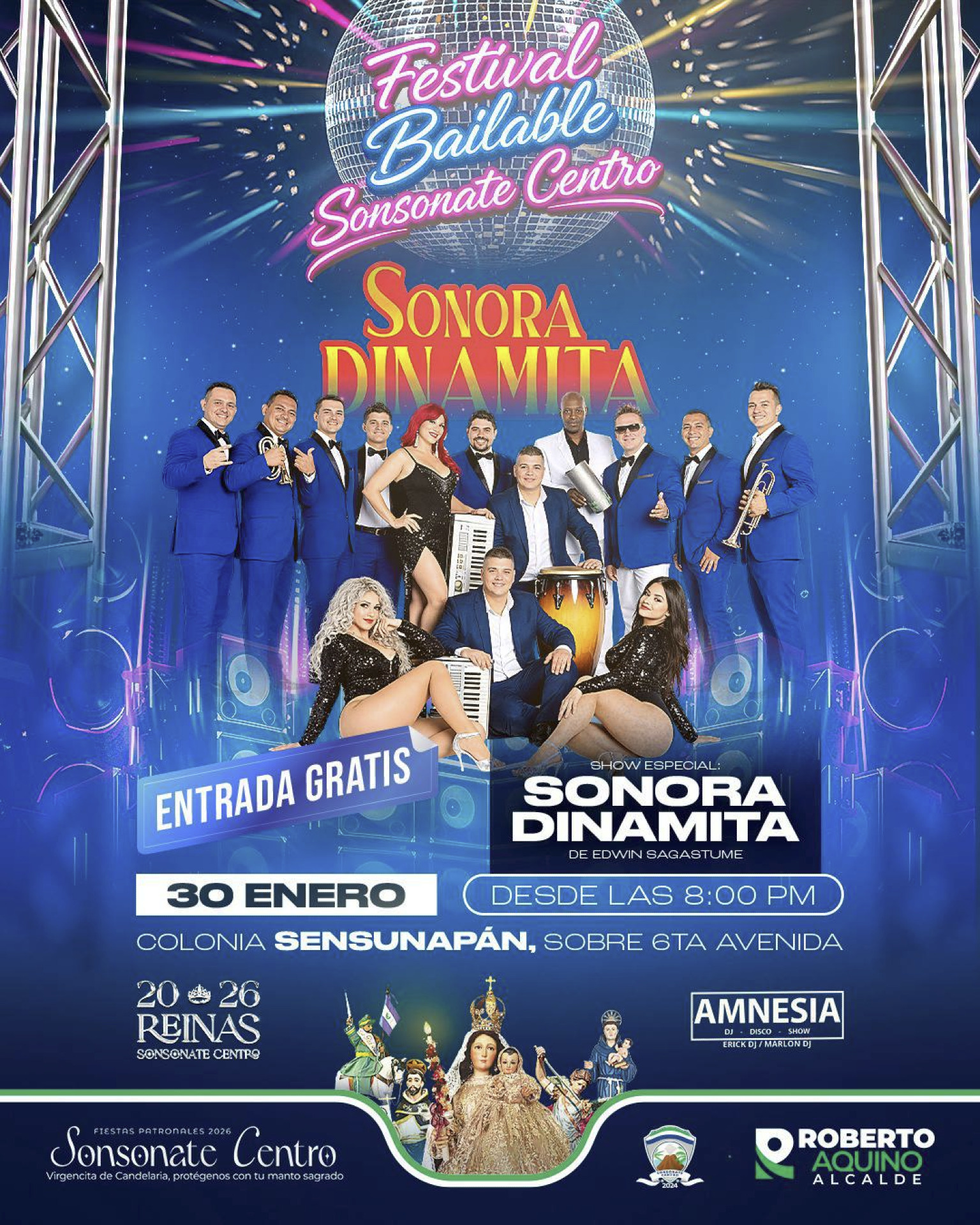 Parrandón musical en Sonsonate...!!