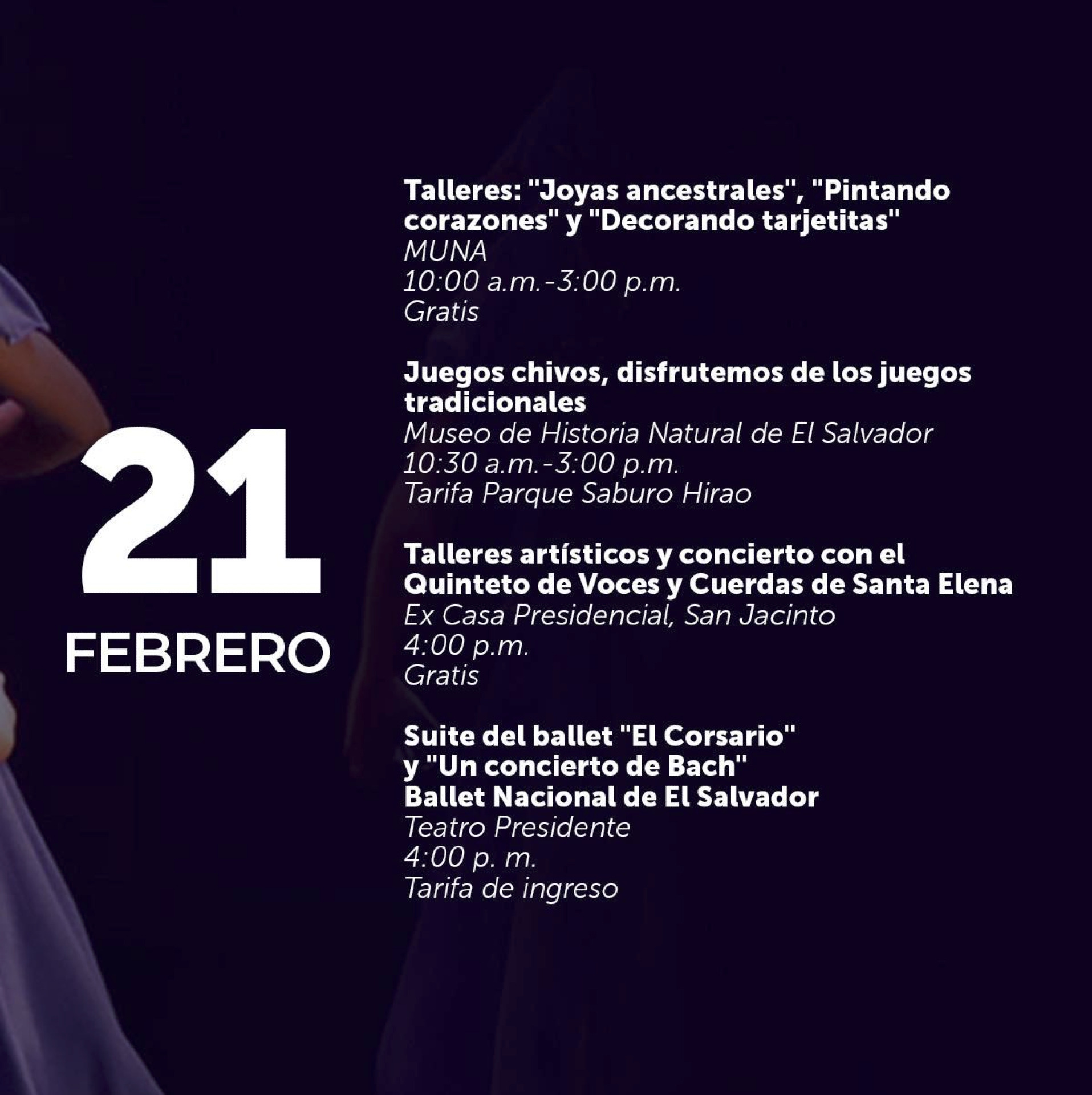 Agenda Cultural de El Salvador