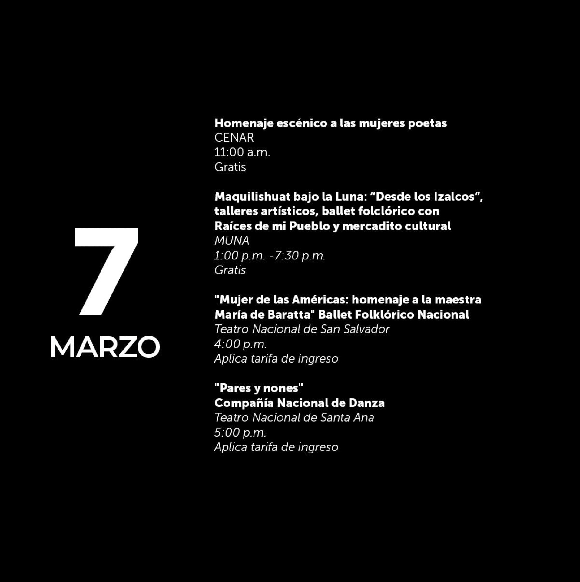 Agenda Cultural de El Salvador