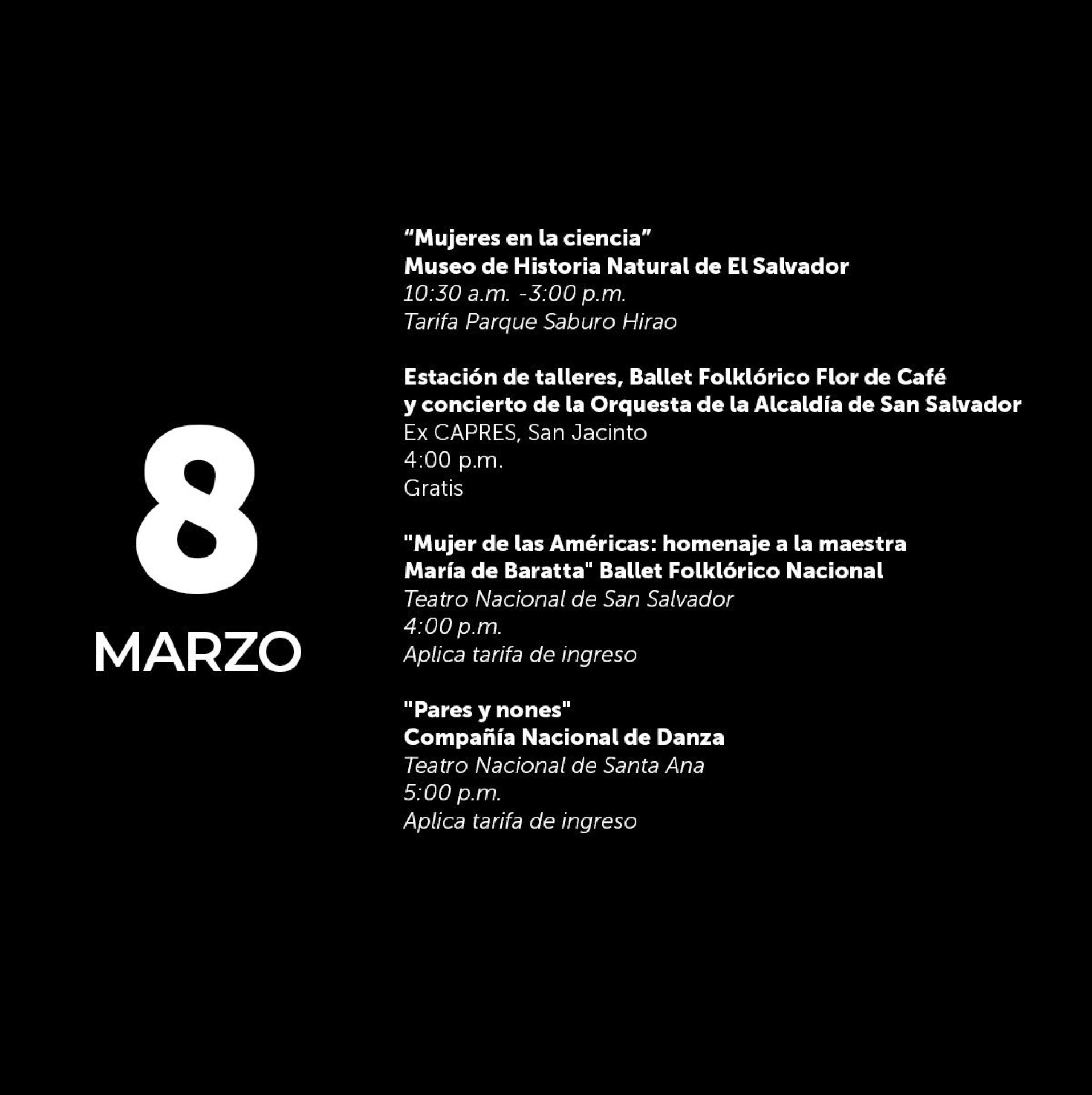 Agenda Cultural de El Salvador