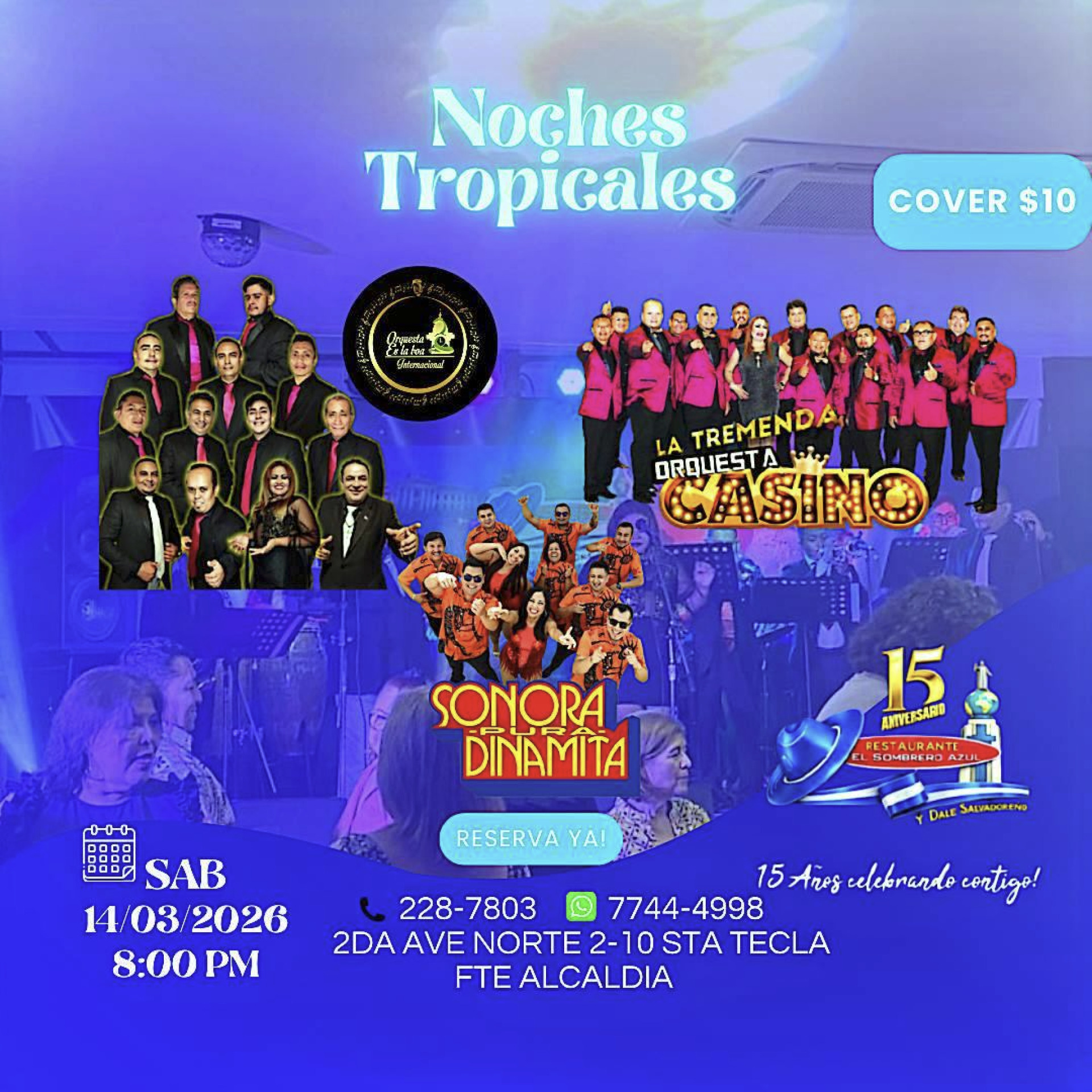 Baila en Sombrero Azul !!