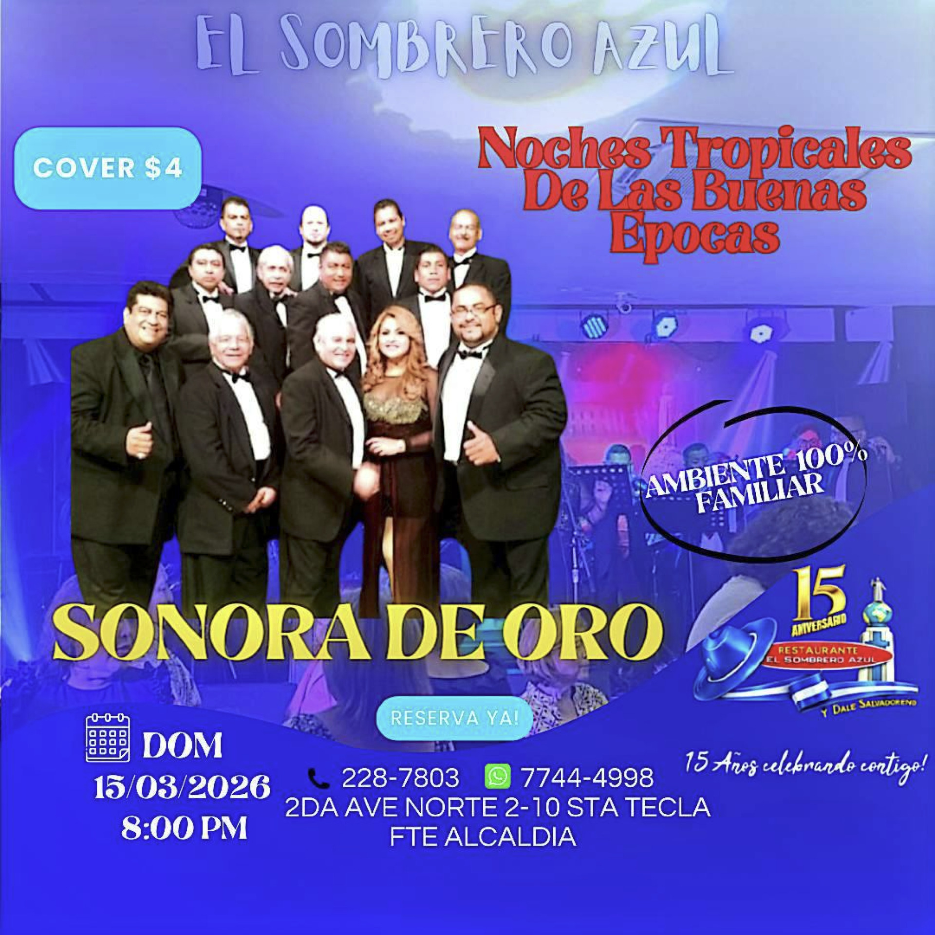 Baila en Sombrero Azul !!