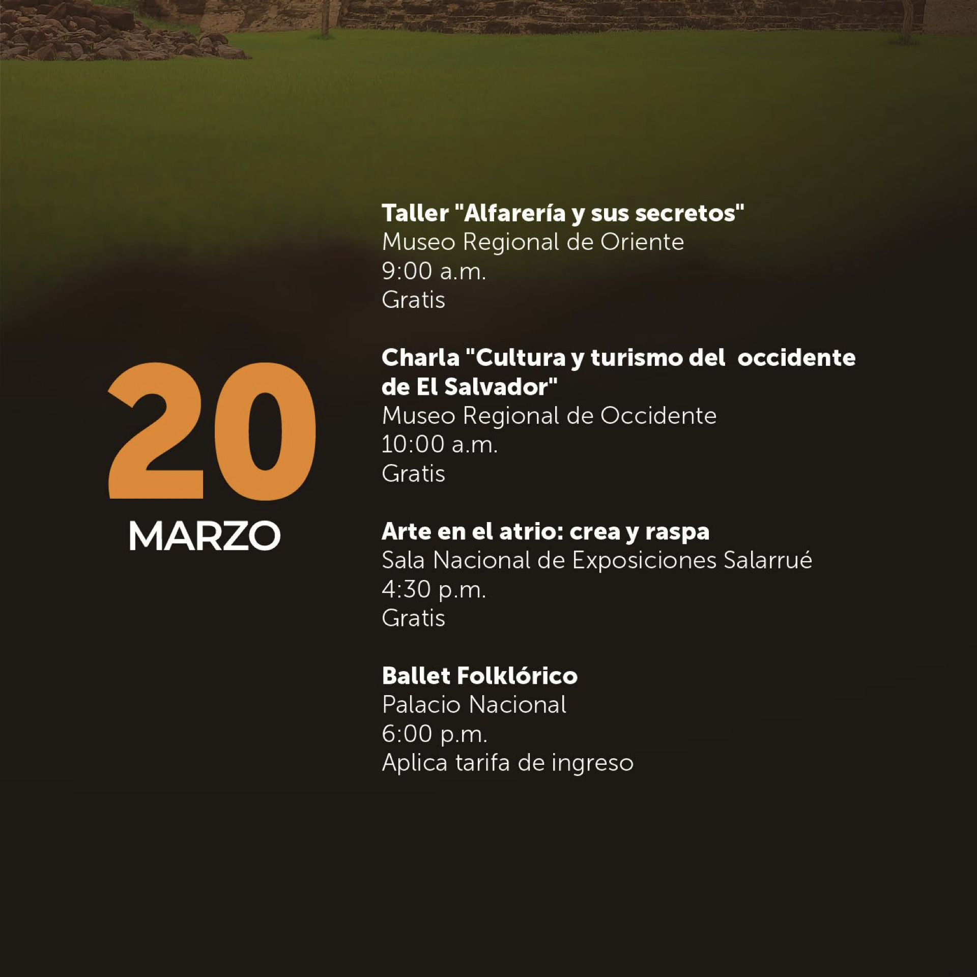 Agenda Cultural de El Salvador