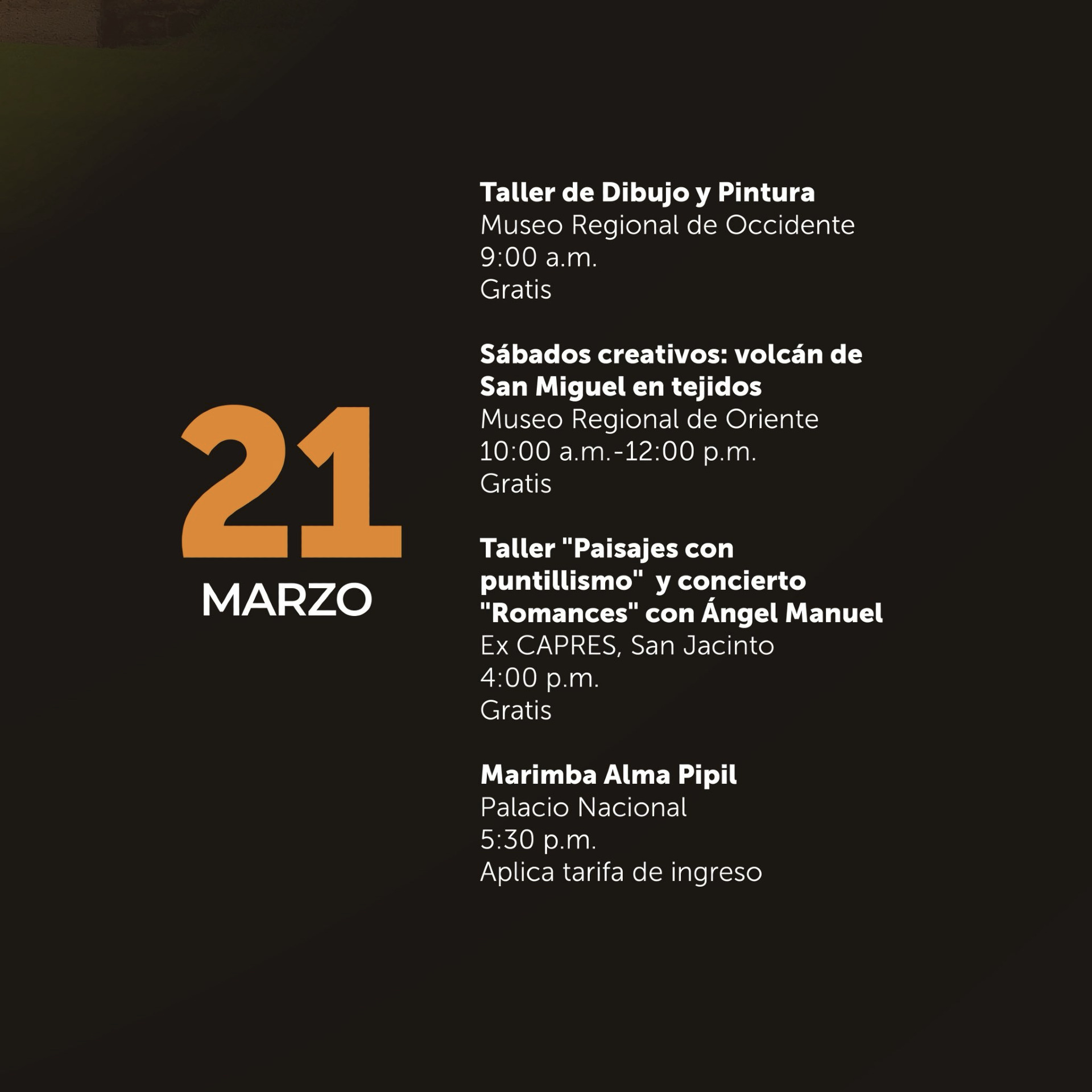 Agenda Cultural de El Salvador