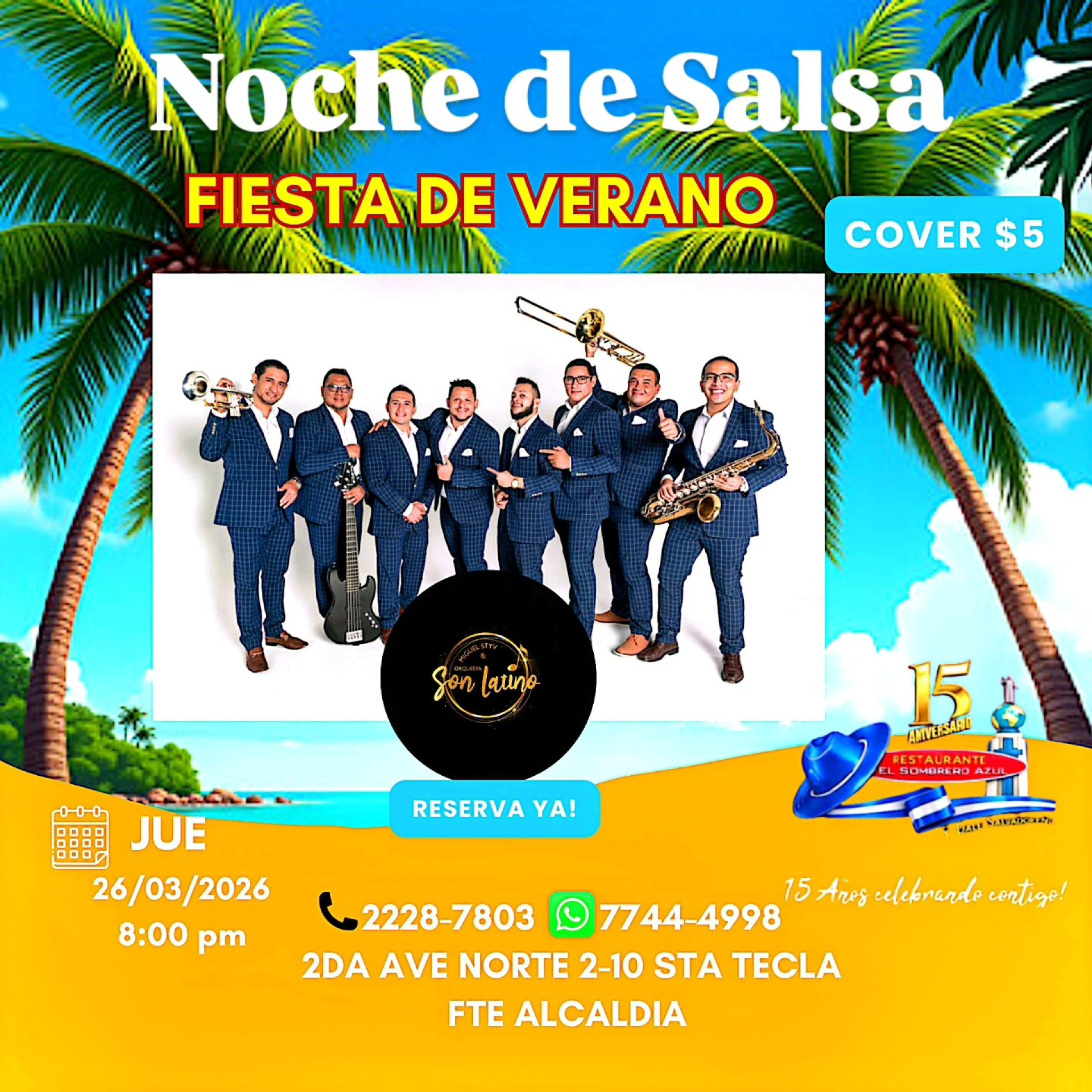 Semana Santa Bailable en Sombrero Azul !!