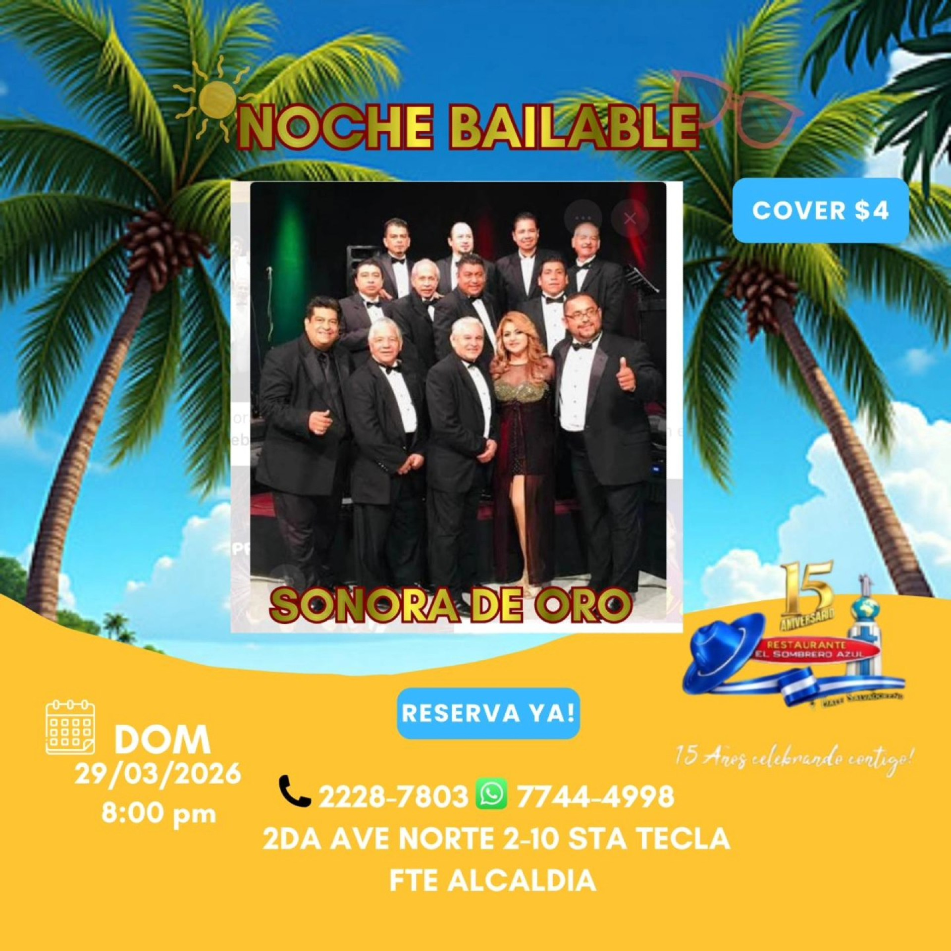 Semana Santa Bailable en Sombrero Azul !!