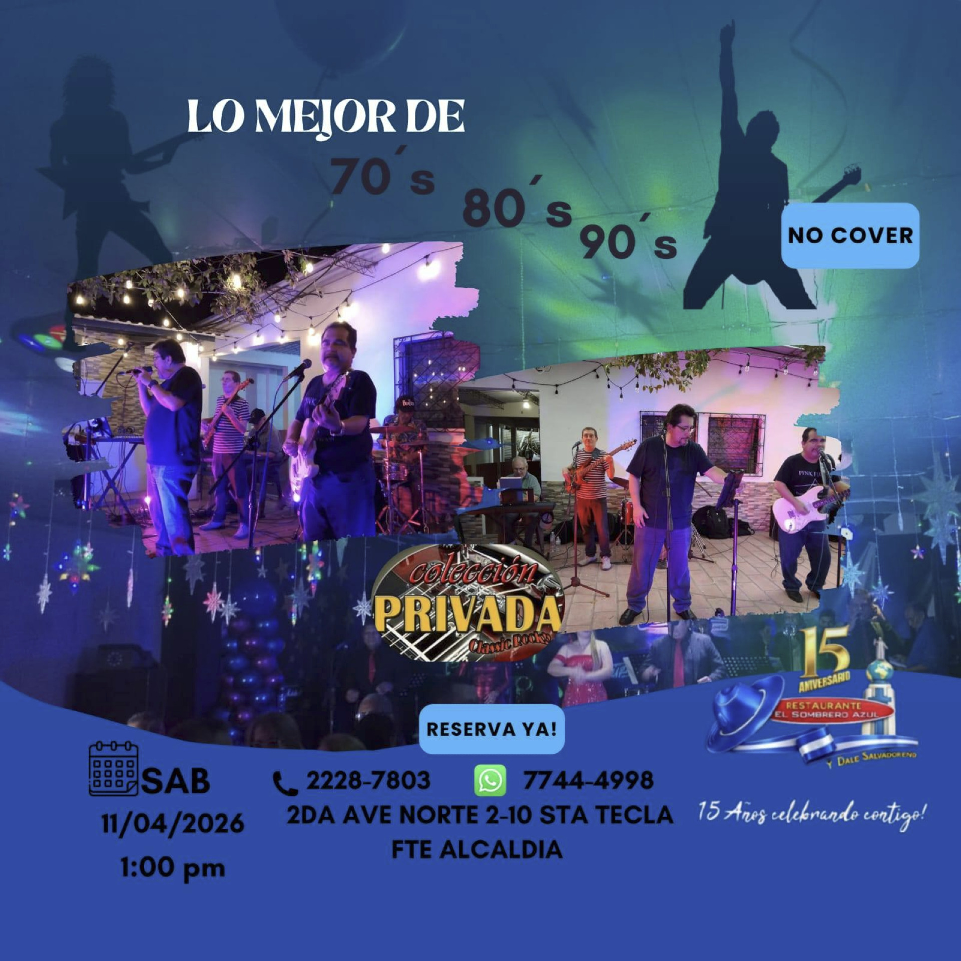 Sigue la Parranda en Sombrero Azul !!