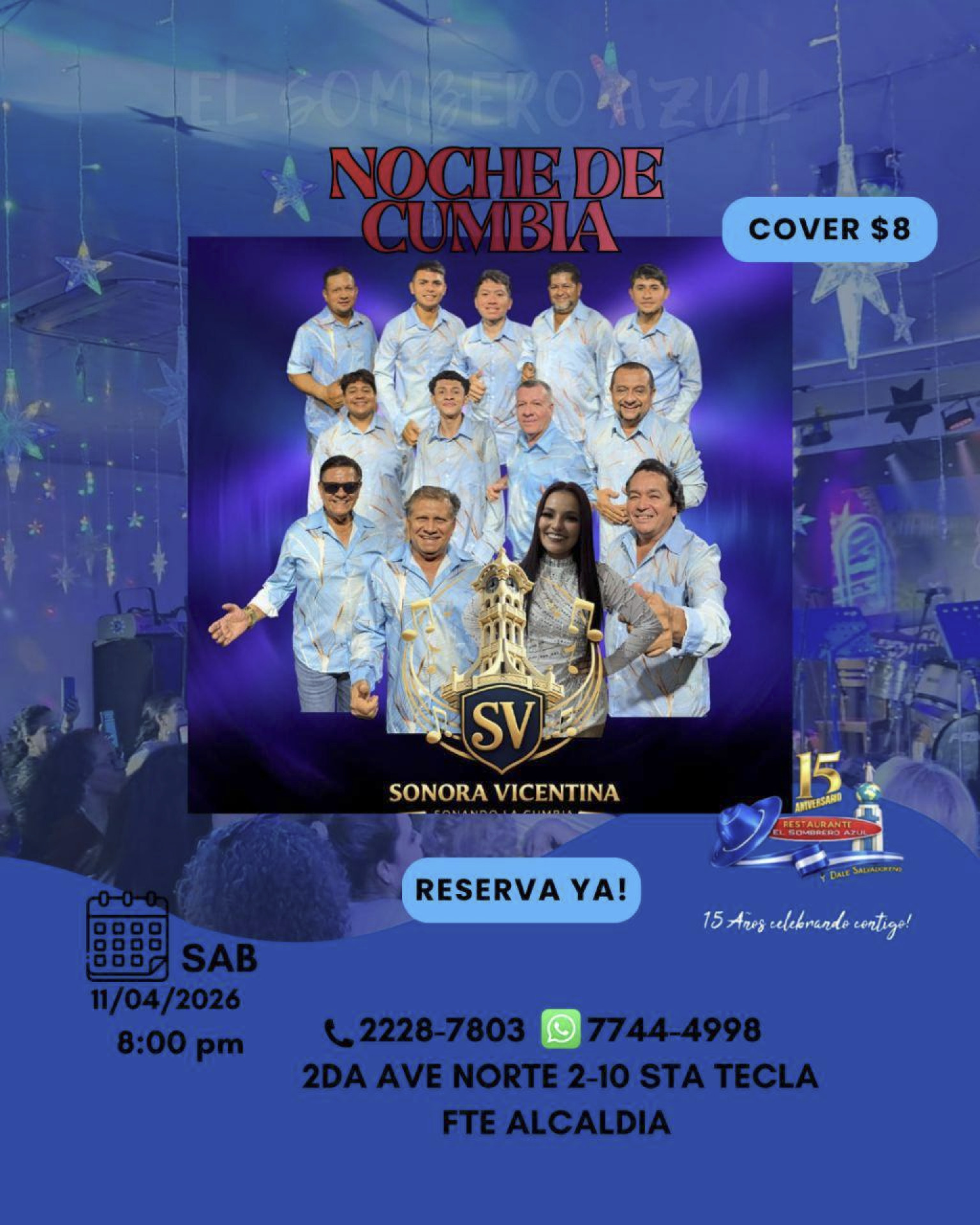 Sigue la Parranda en Sombrero Azul !!