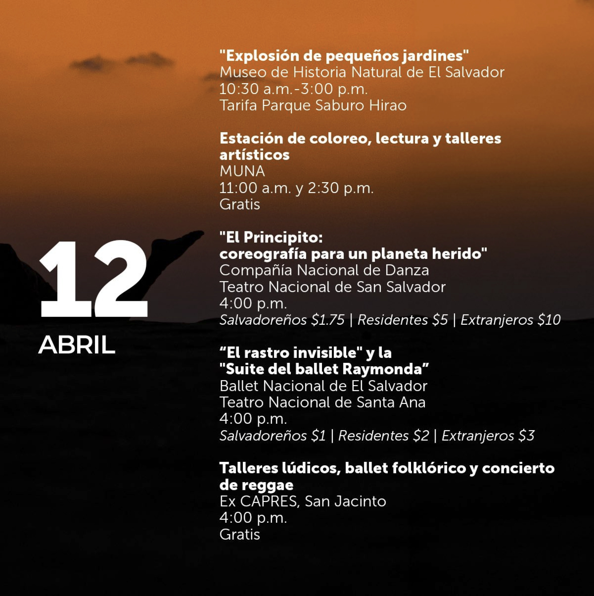 Agenda Cultural de El Salvador
