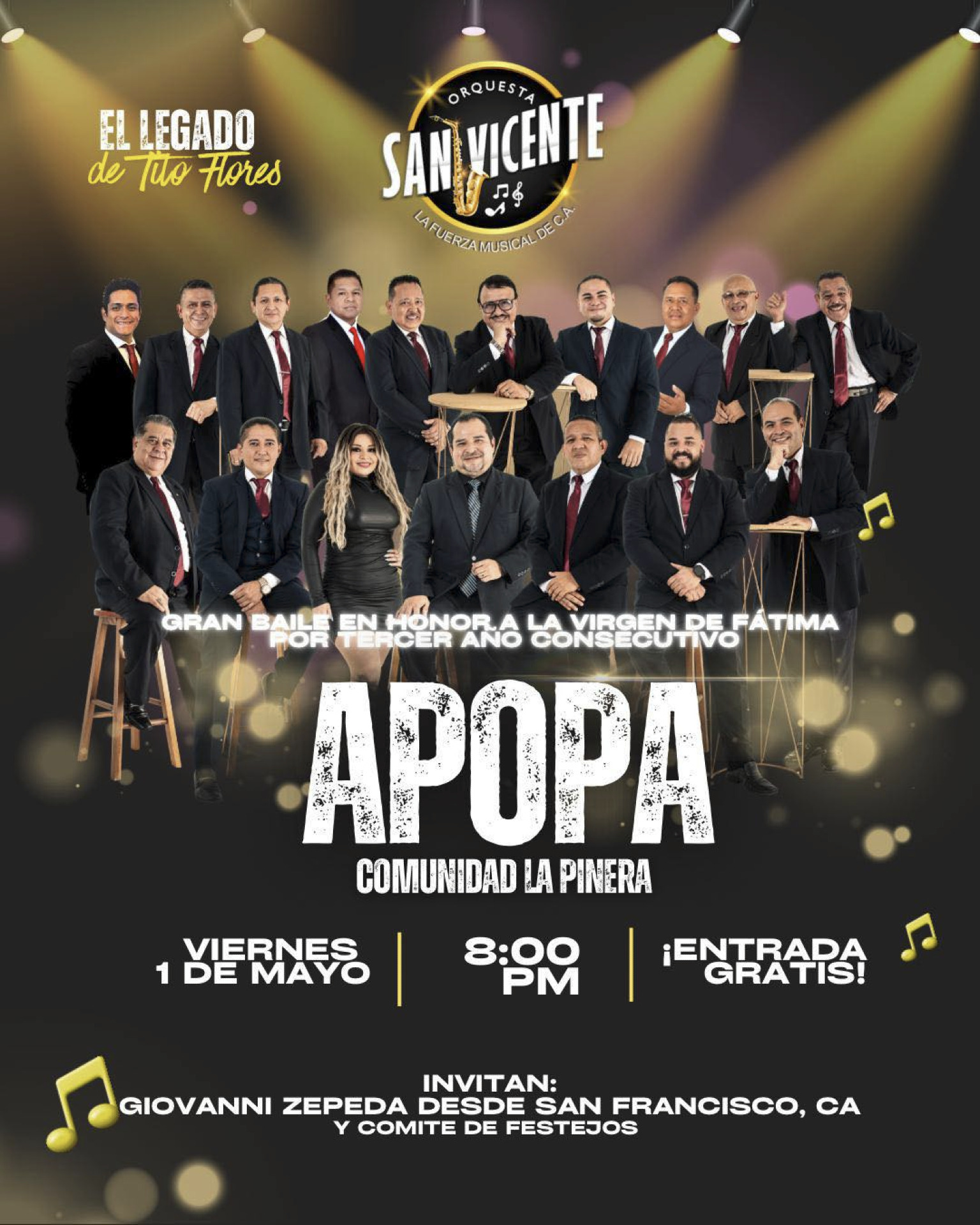 Baila con Orquesta San Vicente