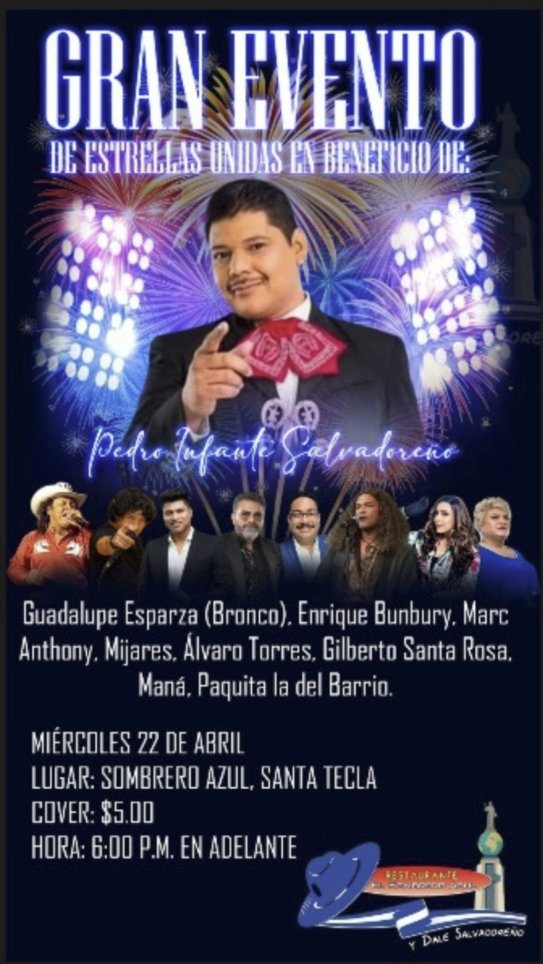 Semana bailable en Sombrero Azul !!