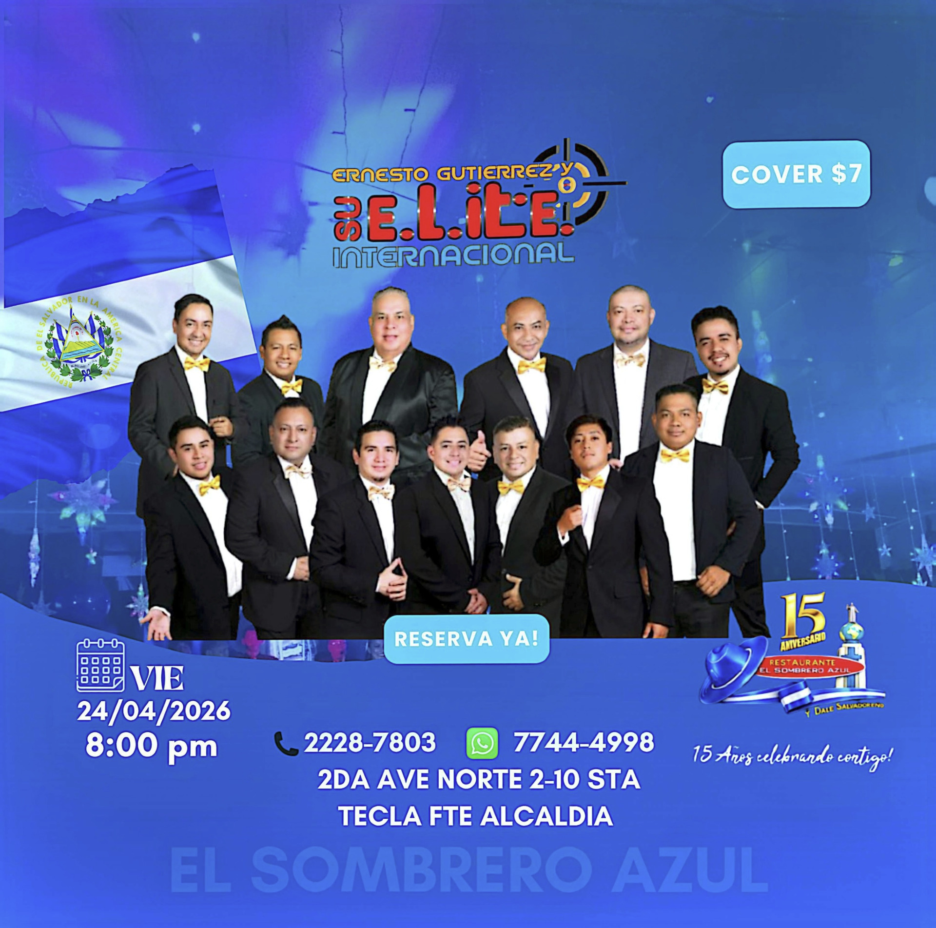 Semana bailable en Sombrero Azul !!