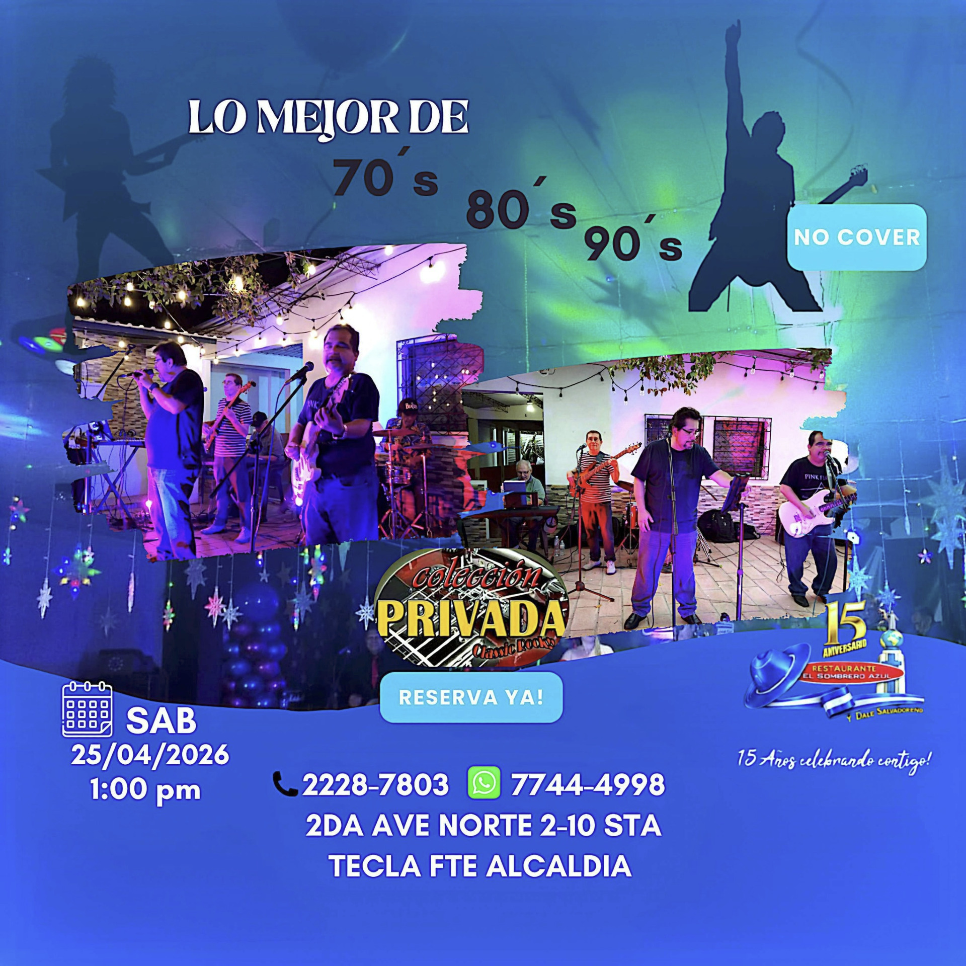 Semana bailable en Sombrero Azul !!