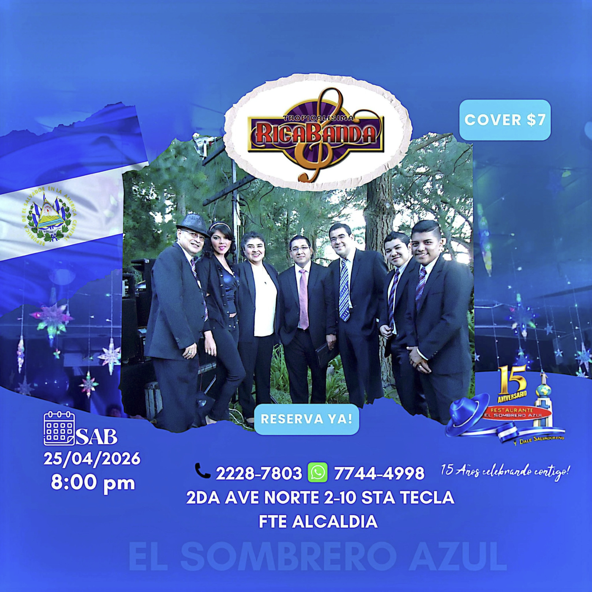 Semana bailable en Sombrero Azul !!