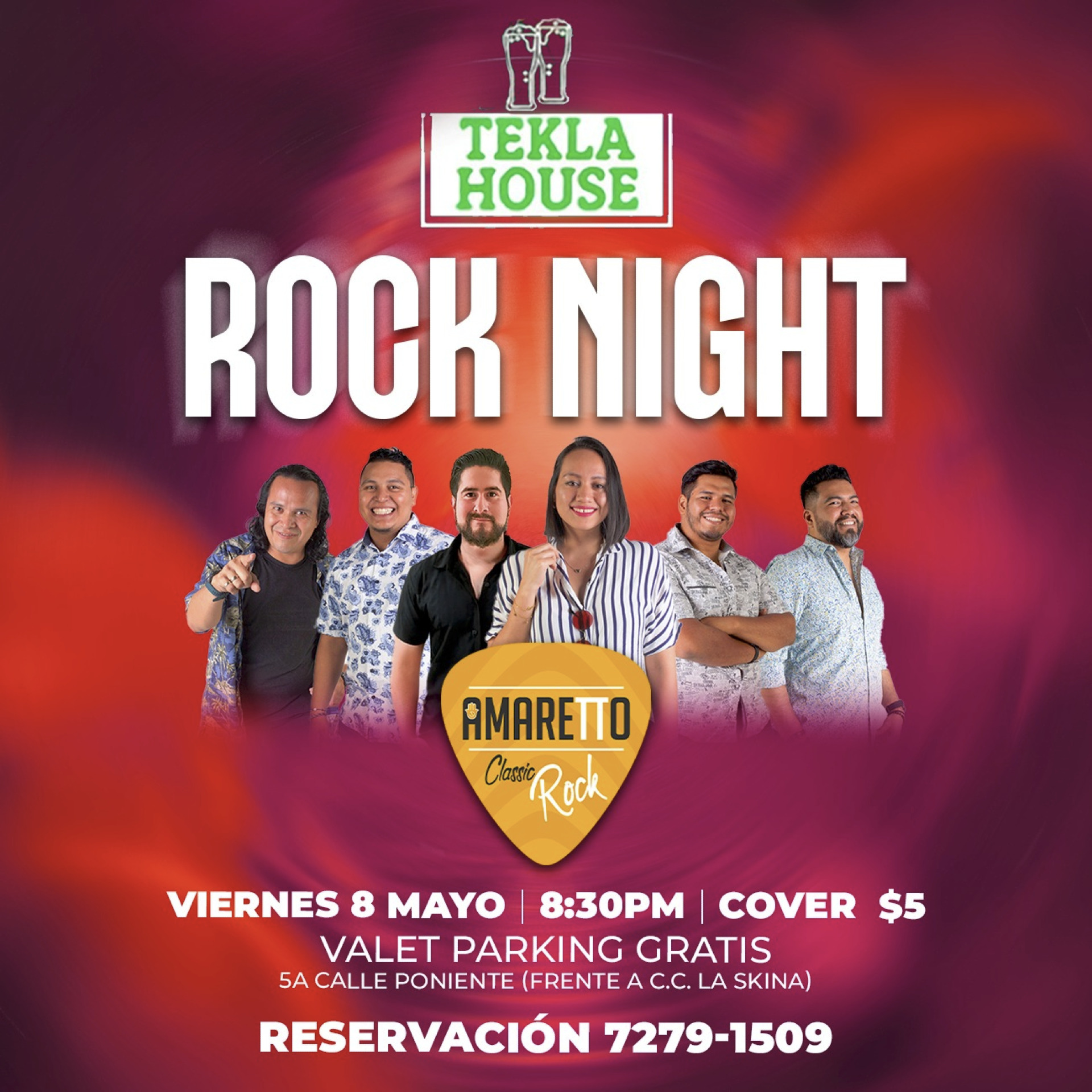 Amaretto Rock Clásico en vivo !!
