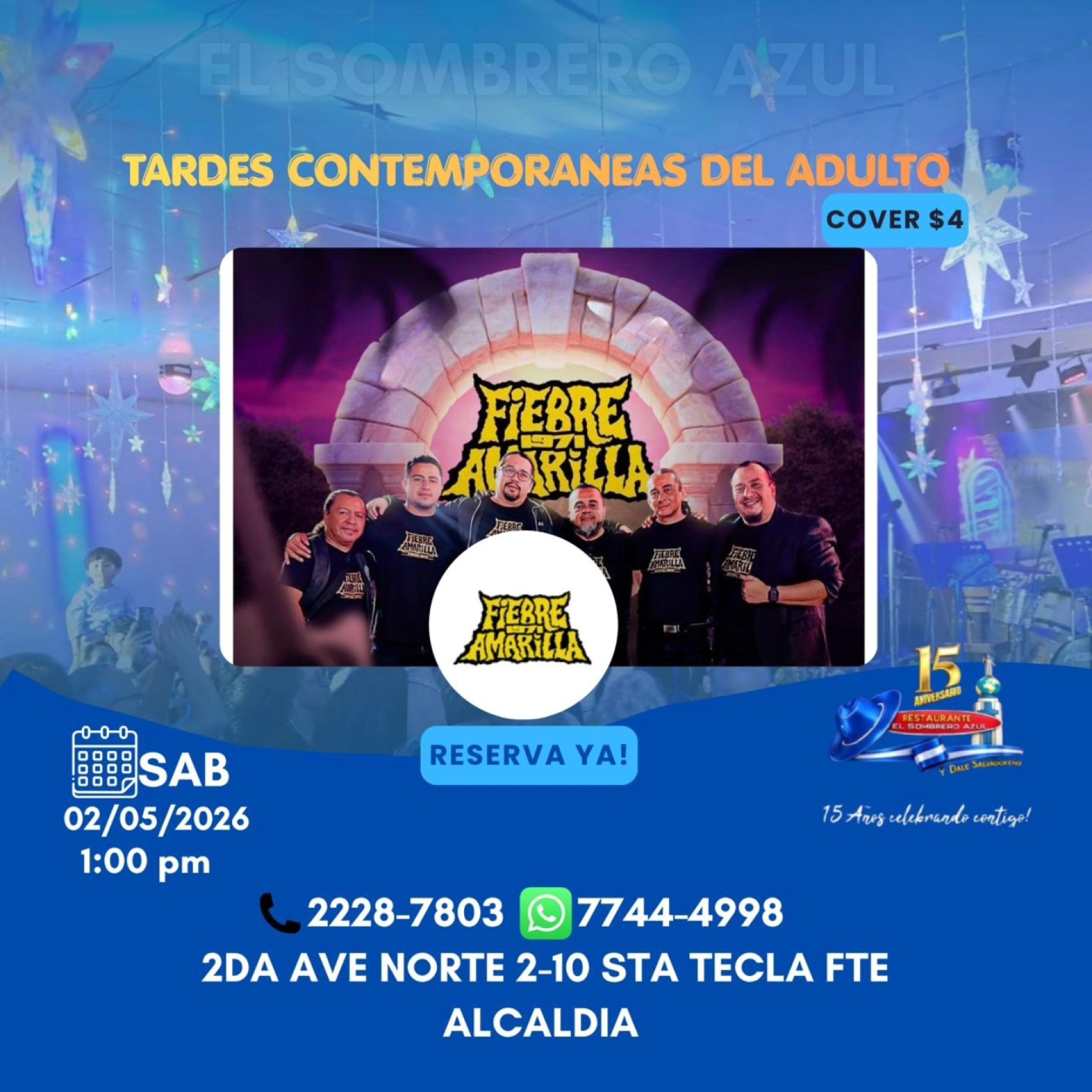 Semana bailable en Sombrero Azul !!