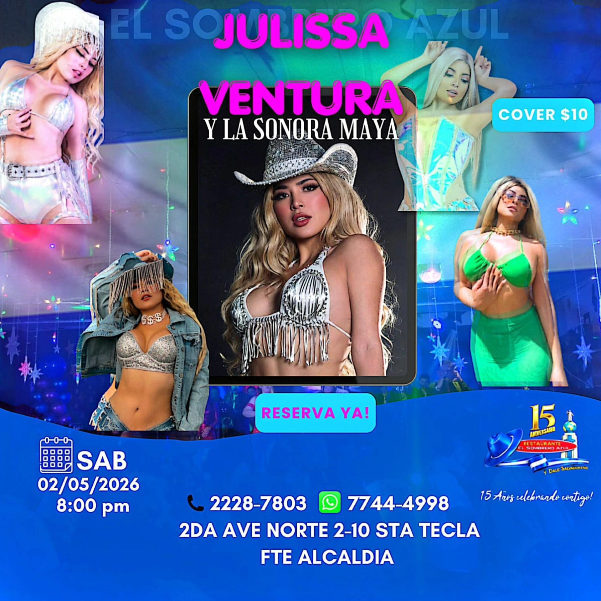 Semana bailable en Sombrero Azul !!