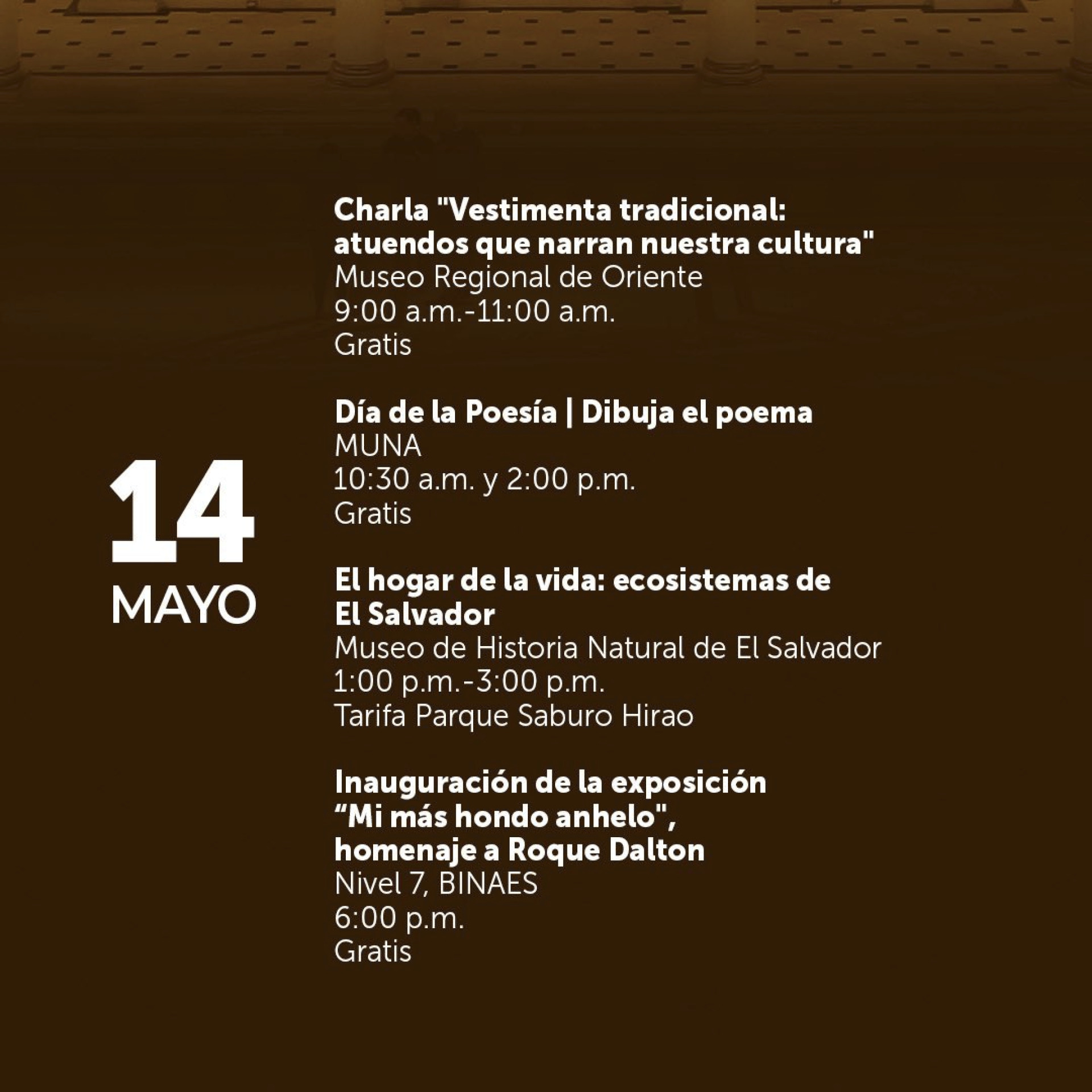 Agenda Cultural de El Salvador