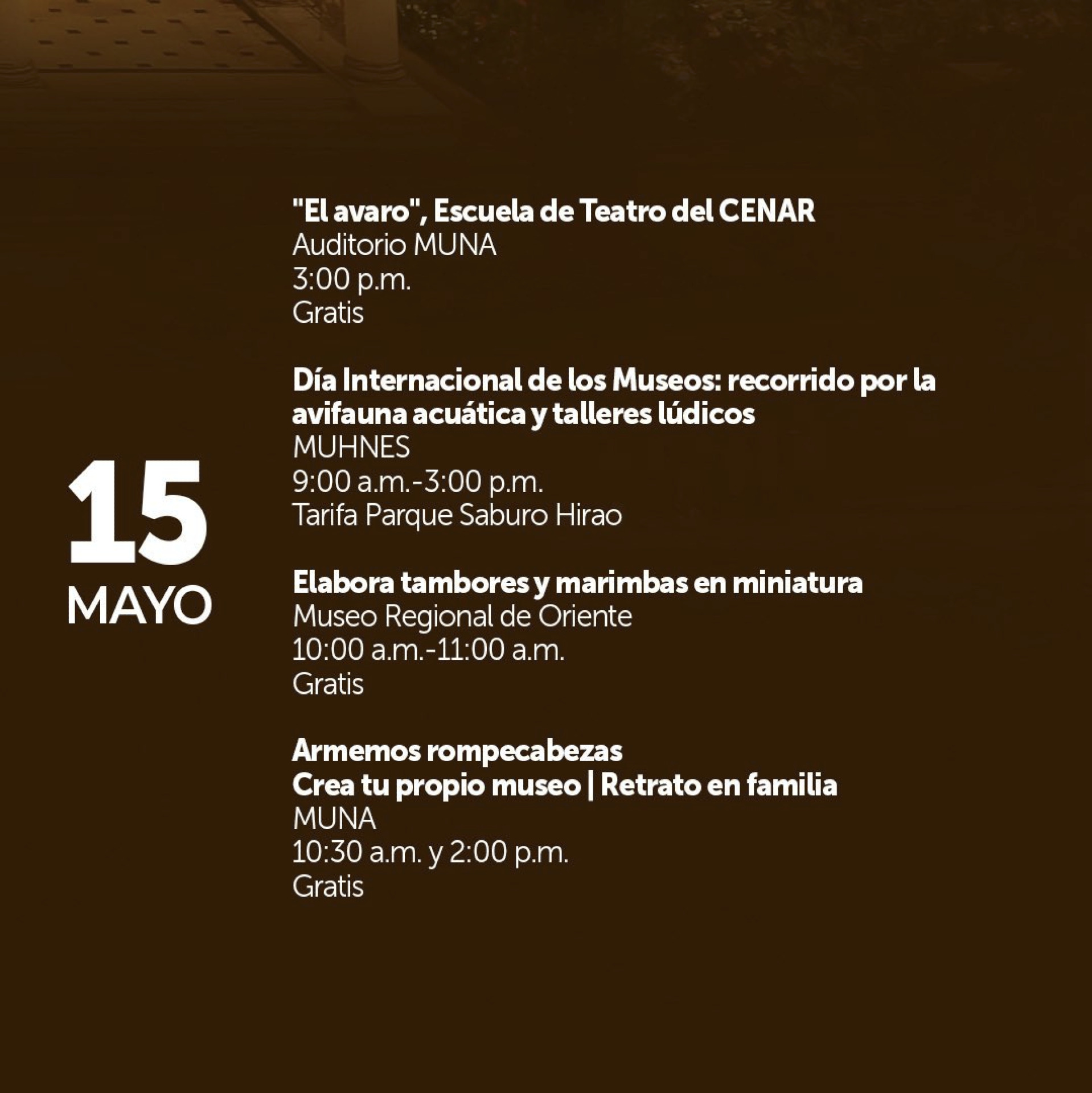 Agenda Cultural de El Salvador