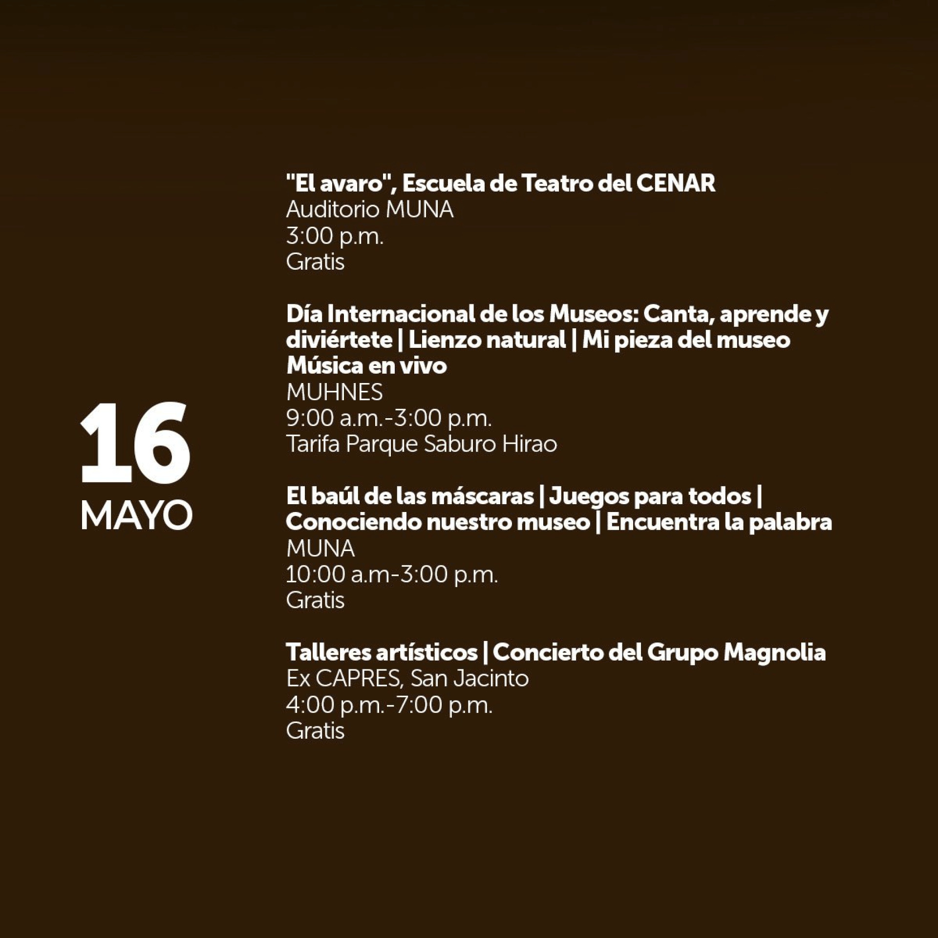 Agenda Cultural de El Salvador
