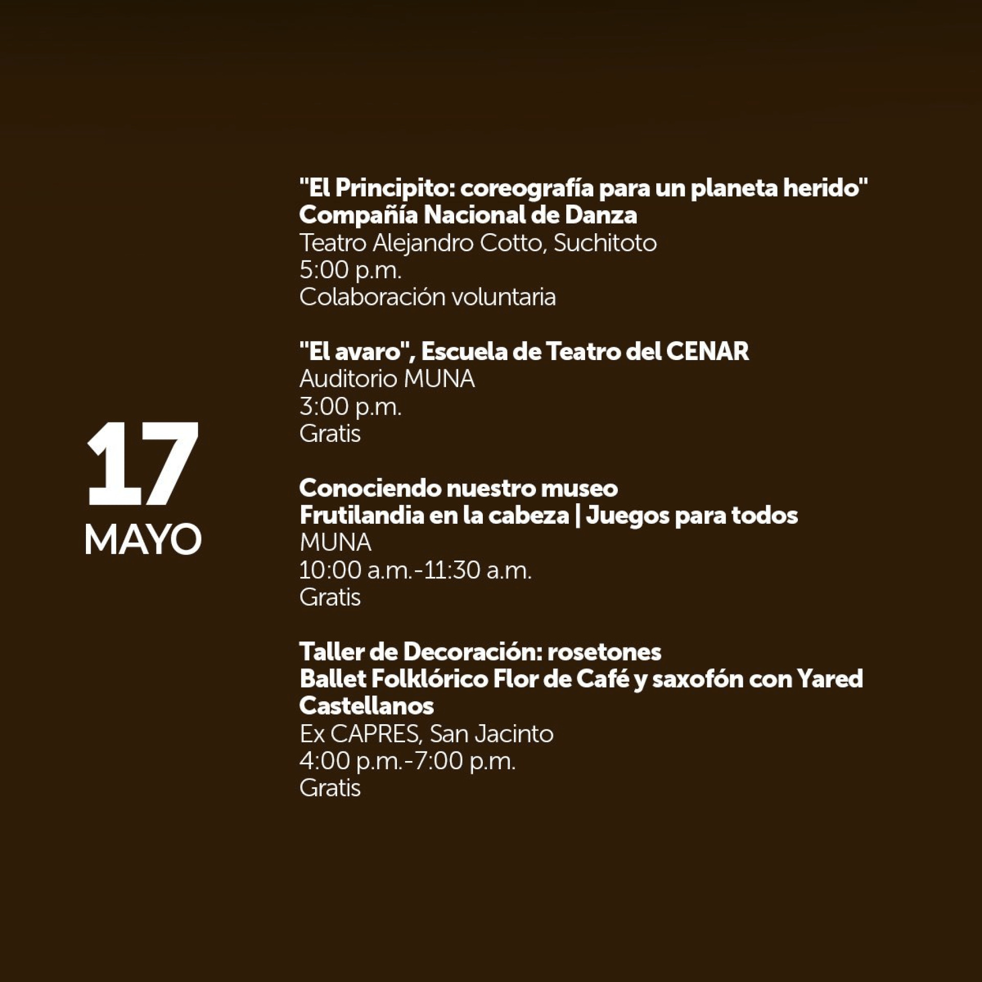 Agenda Cultural de El Salvador