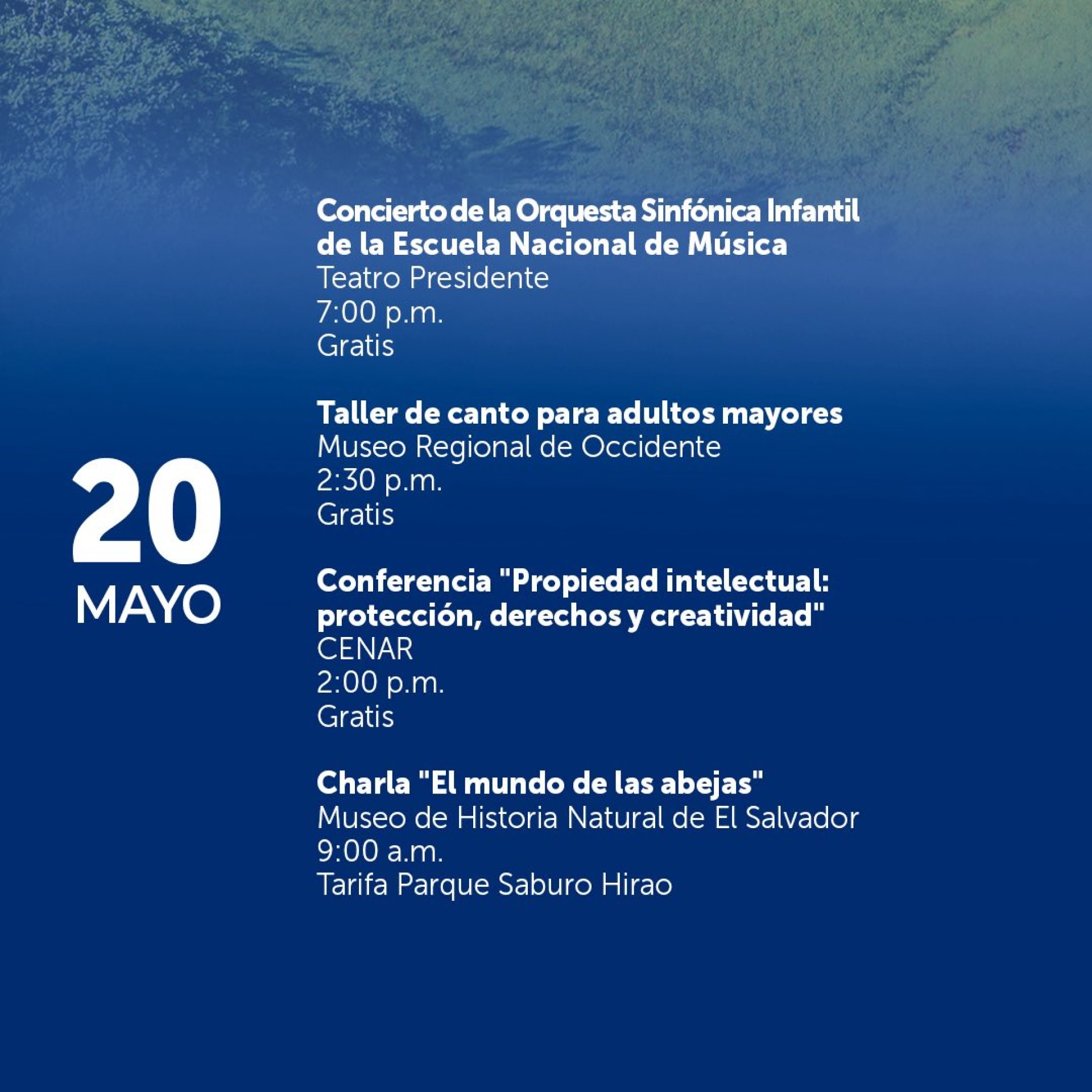 Agenda Cultural de El Salvador