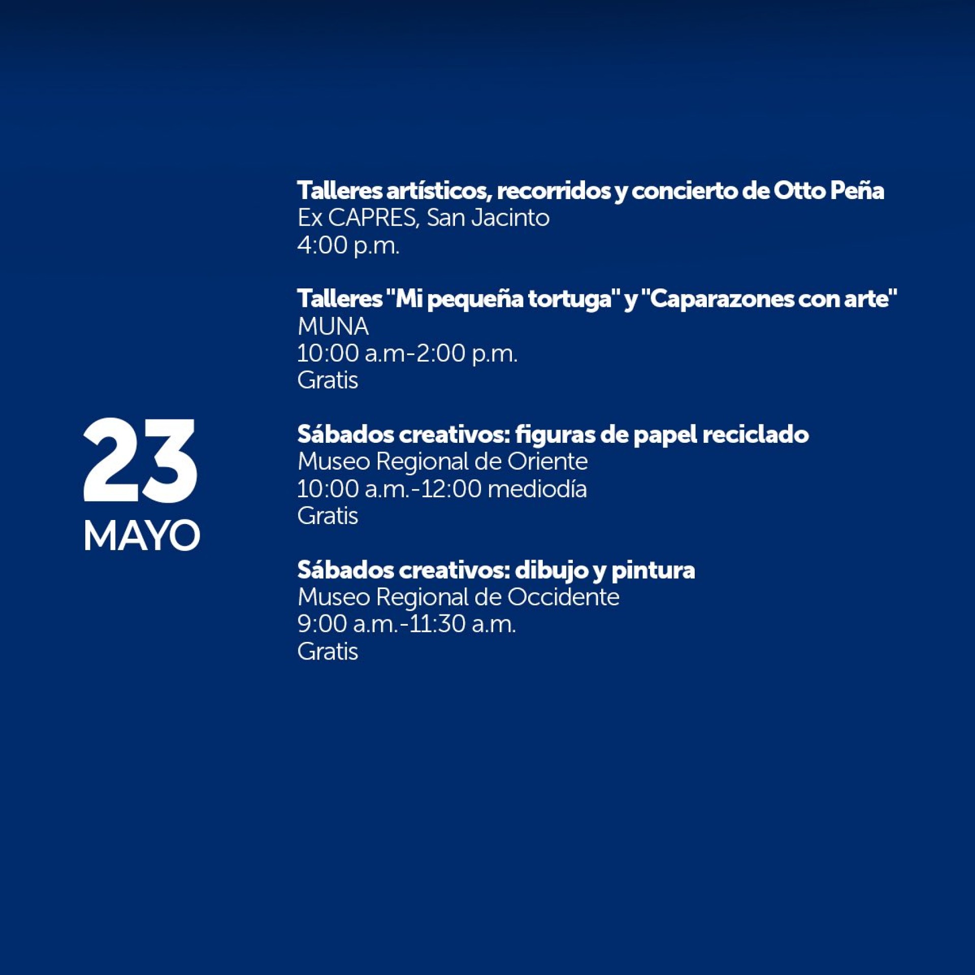 Agenda Cultural de El Salvador