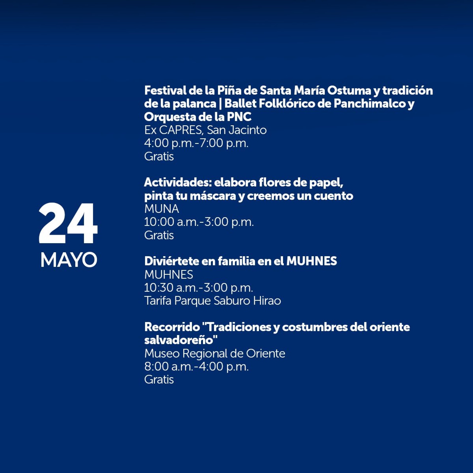 Agenda Cultural de El Salvador