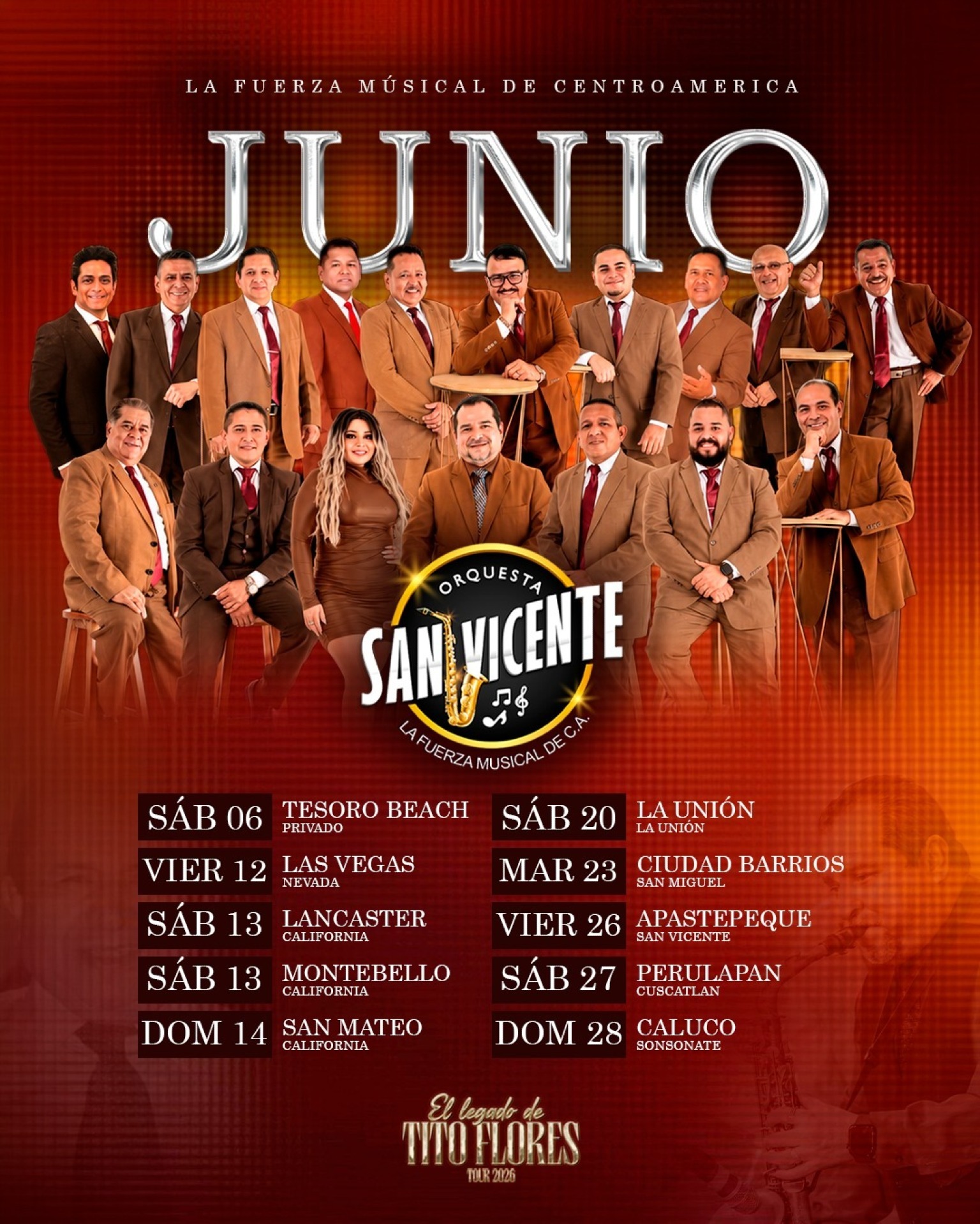 Junio se viene con mucha música