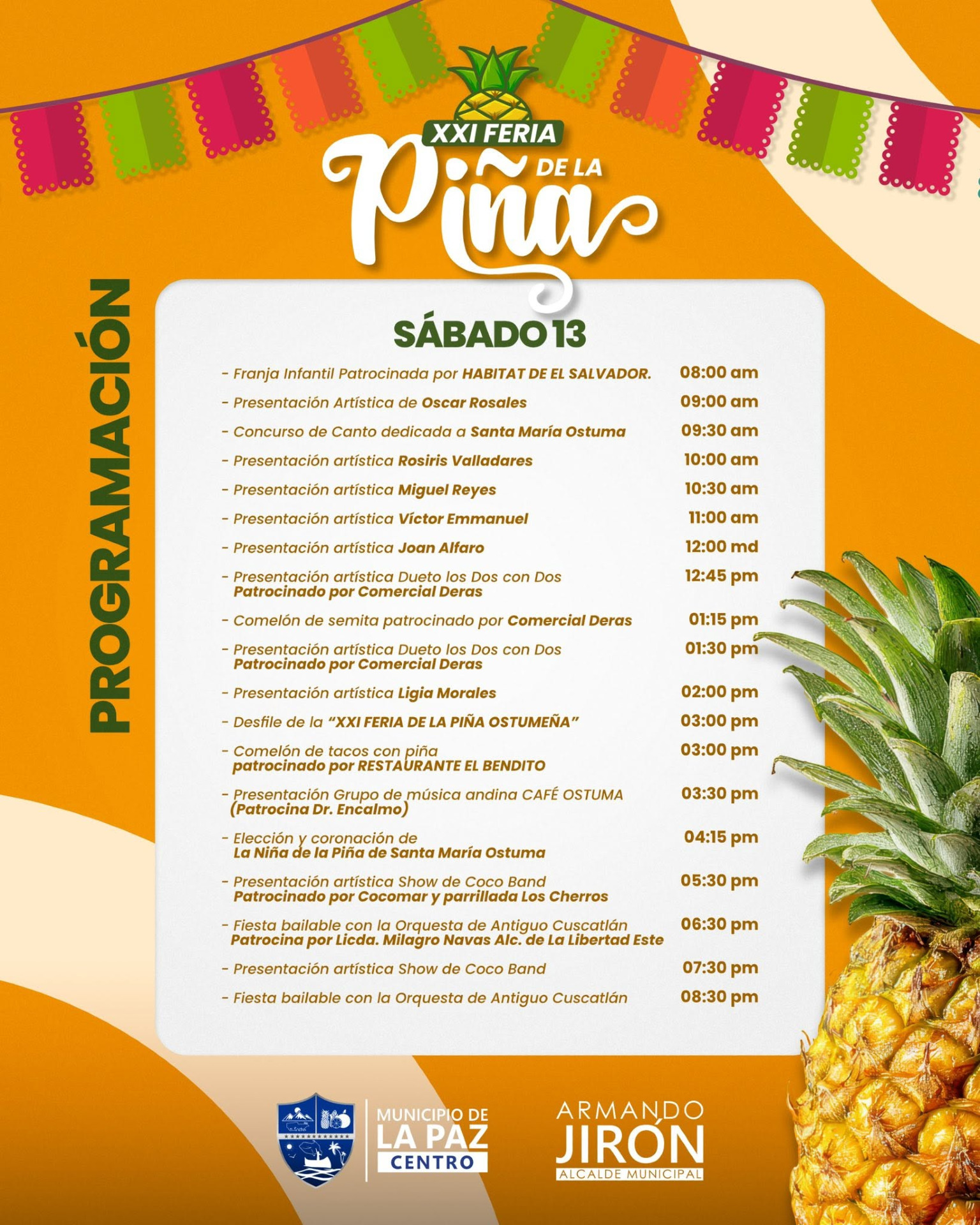XXI Festival de la Piña !!