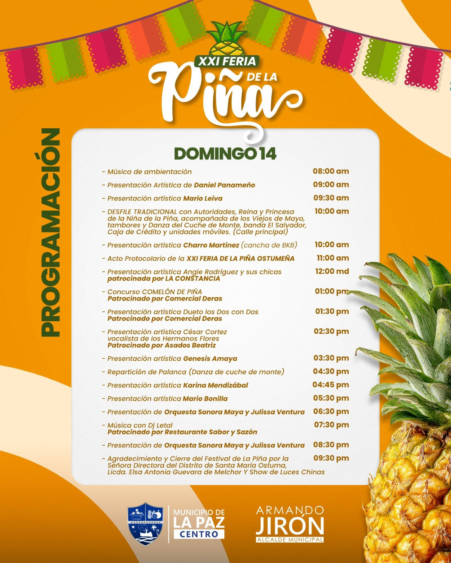 XXI Festival de la Piña !!