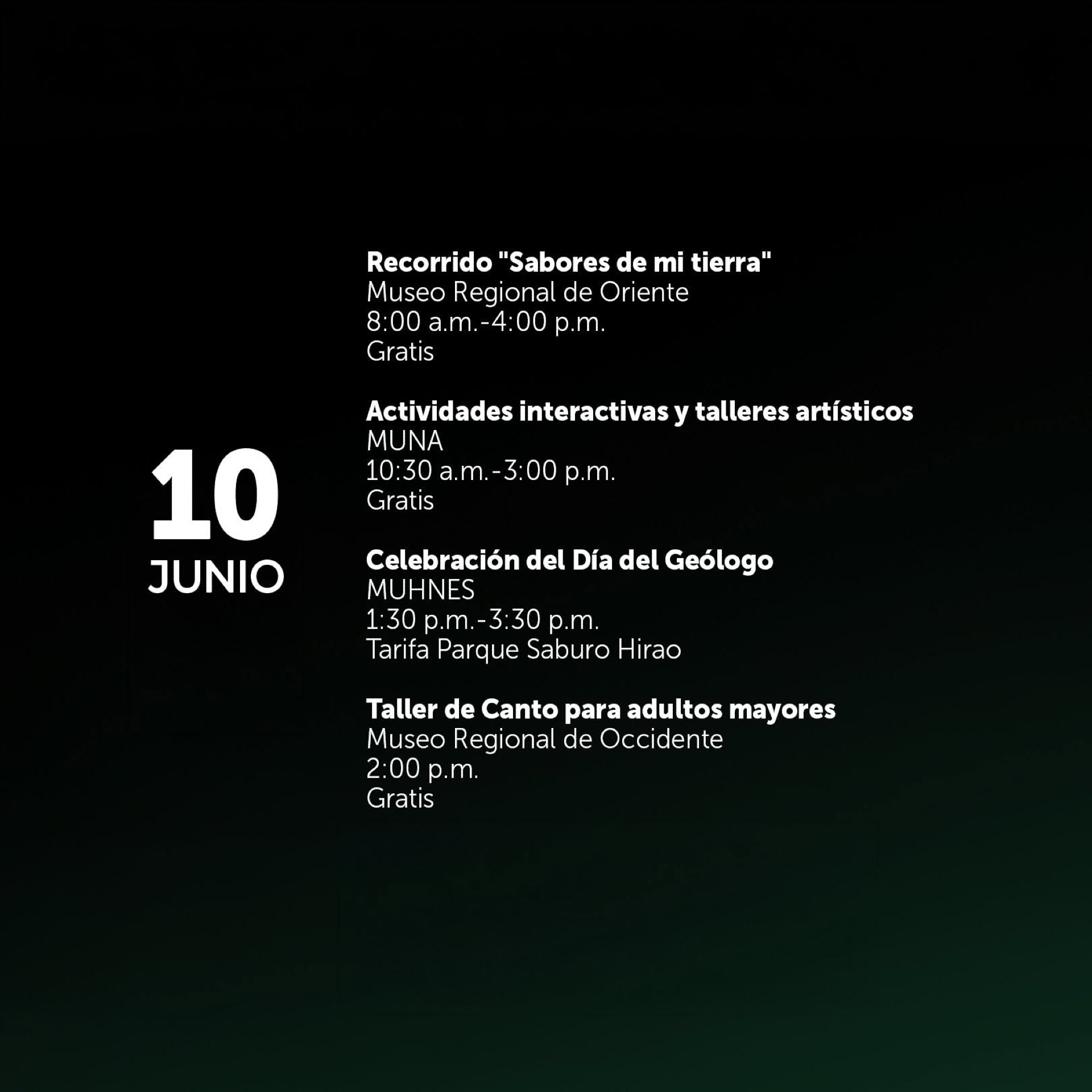Esta semana, la cultura te espera con propuestas para disfrutar, aprender y crear.