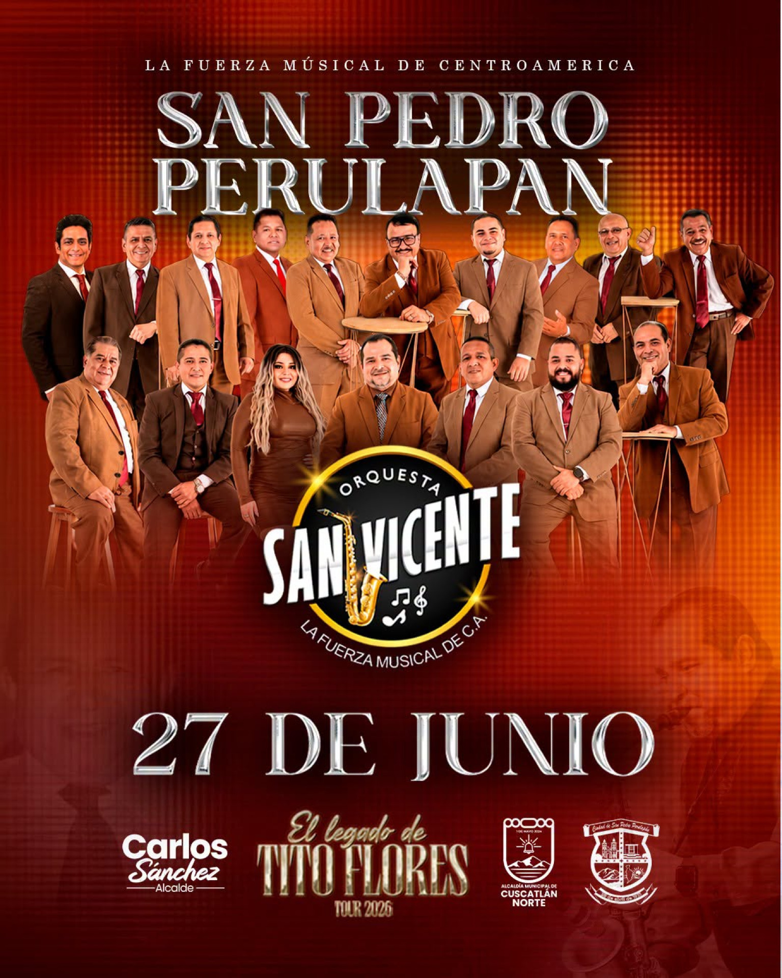 Baila con Orquesta San Vicente !!