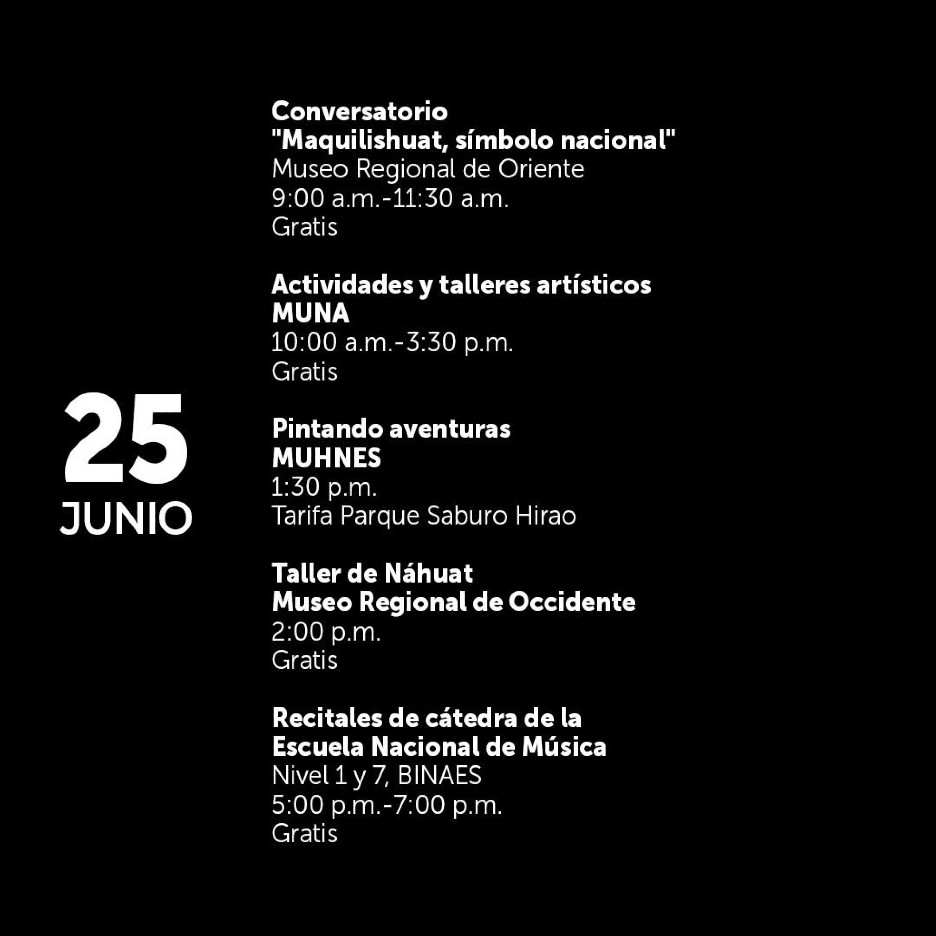 Agenda Cultural