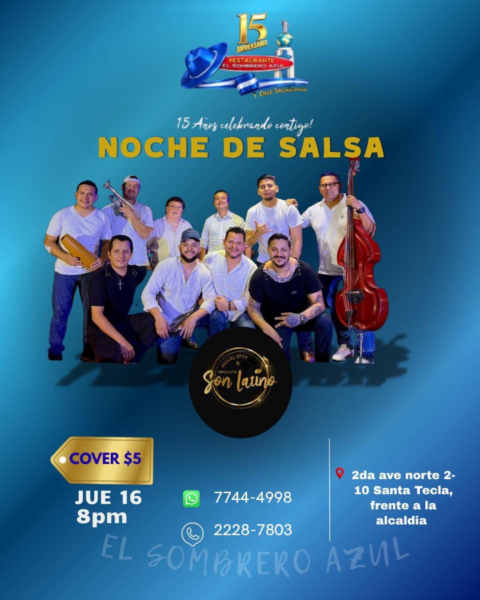 SEMANA DE DIVERSIÓN En Restaurante El Sombrero Azul