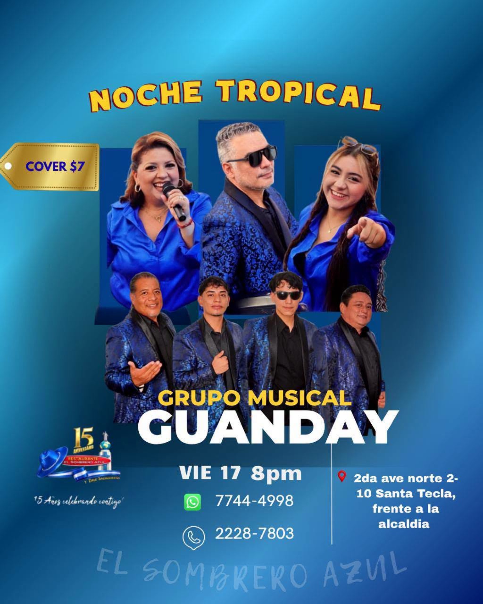 SEMANA DE DIVERSIÓN En Restaurante El Sombrero Azul