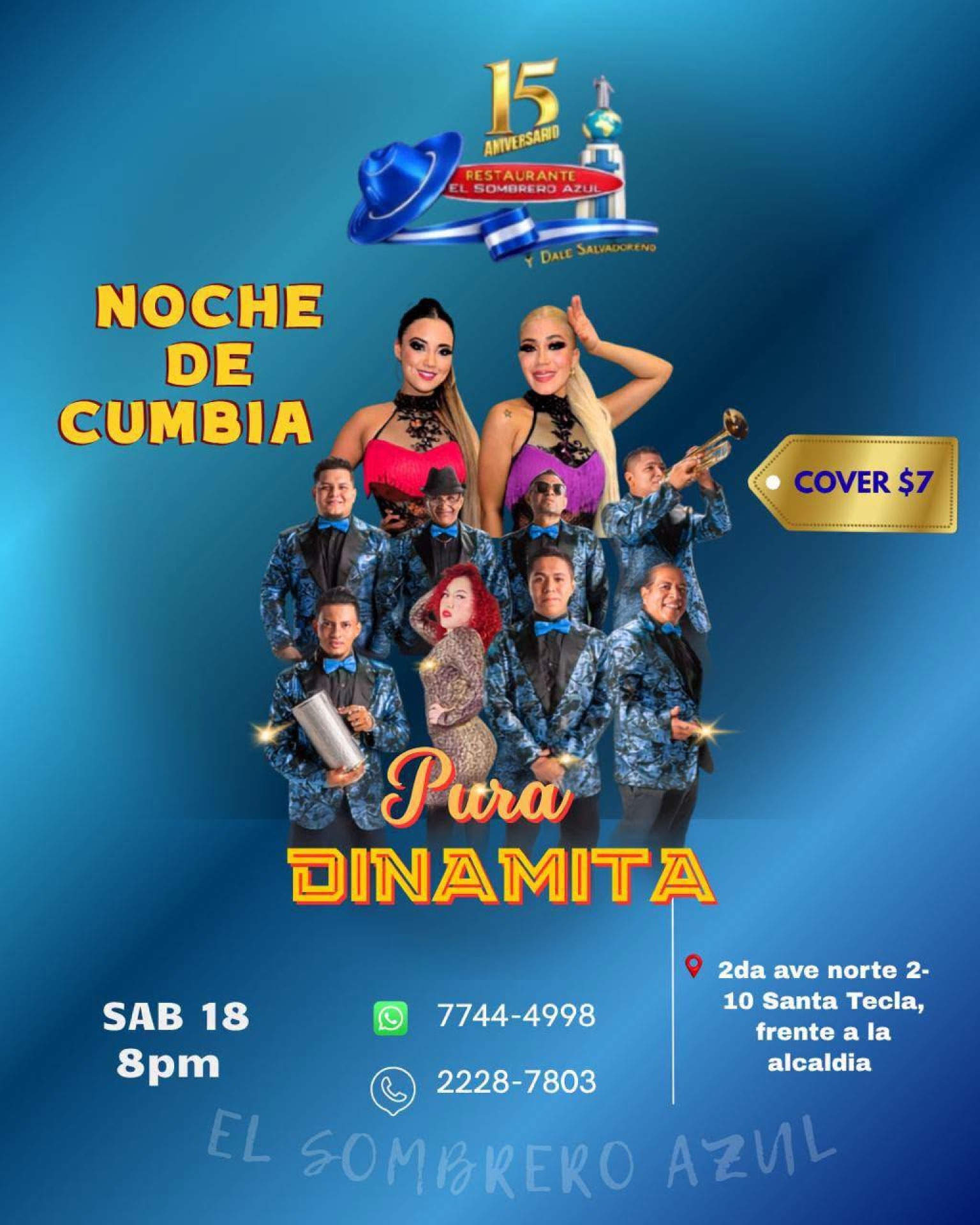 SEMANA DE DIVERSIÓN En Restaurante El Sombrero Azul