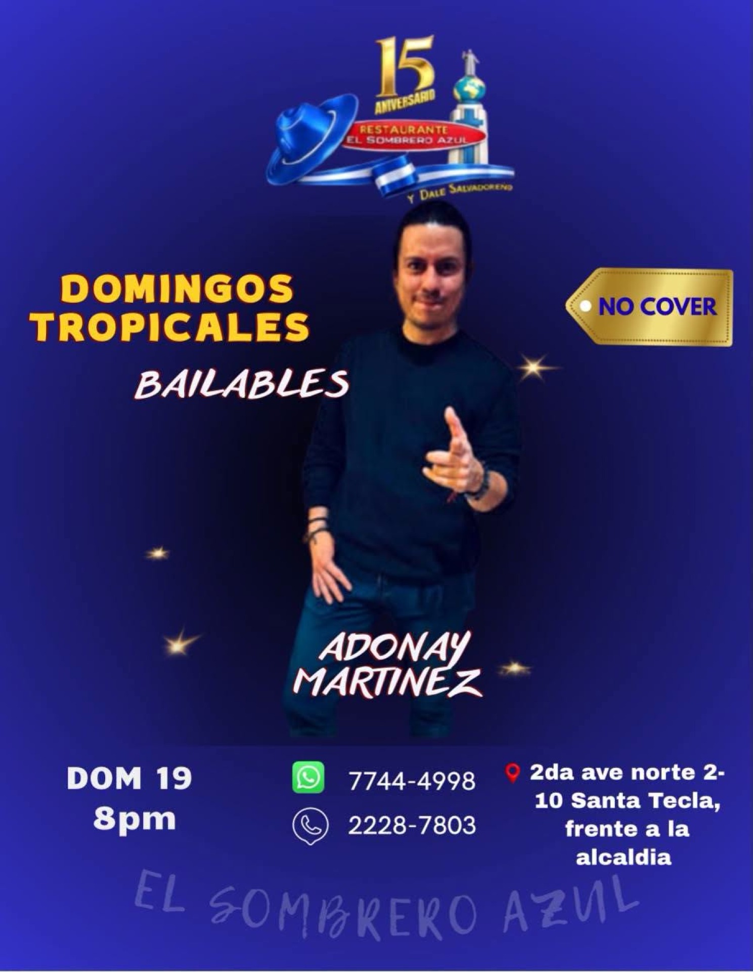 SEMANA DE DIVERSIÓN En Restaurante El Sombrero Azul
