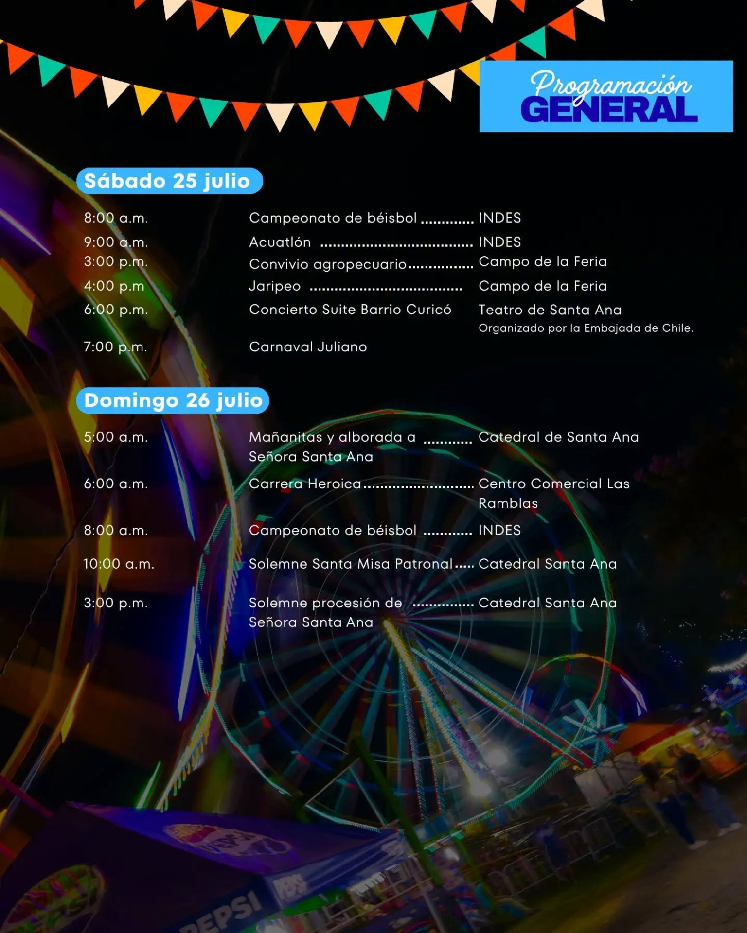 Fiestas Julianas 2026