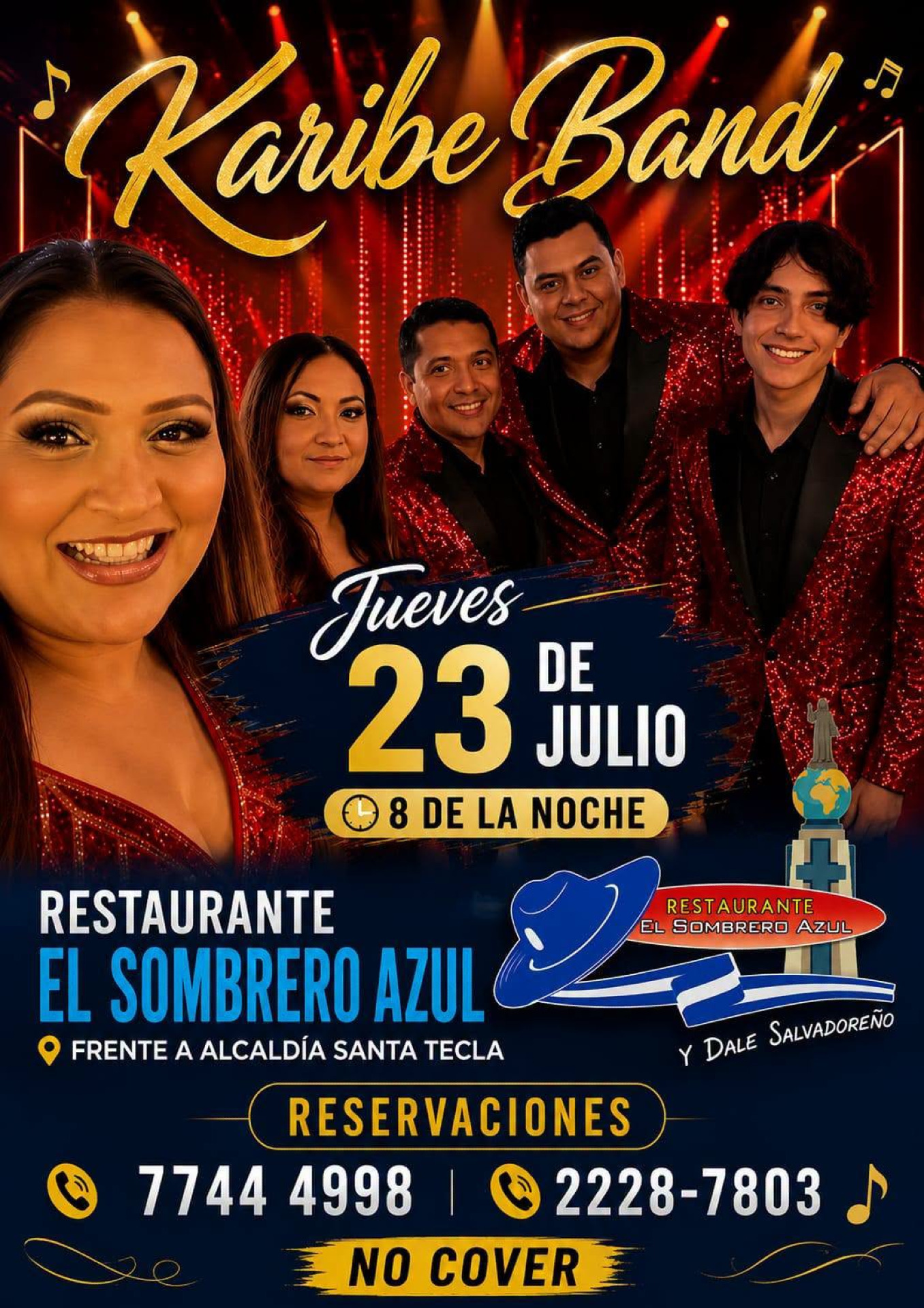 Restaurante Sombrero Azul !!