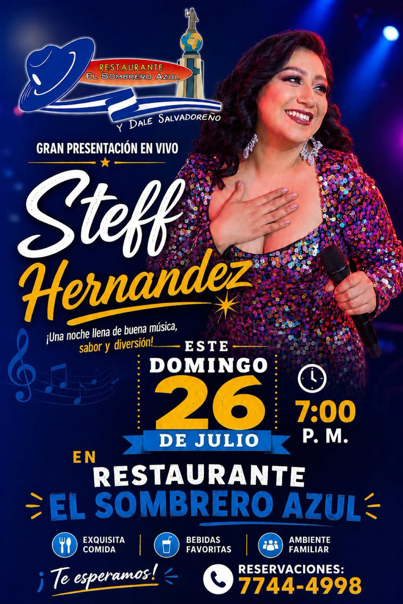 Restaurante Sombrero Azul !!