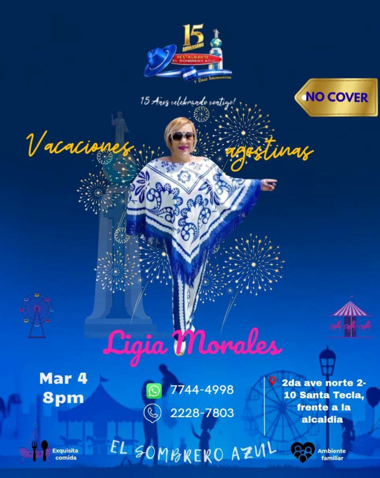 Lo Mejor de la Música en Restaurante Sombrero Azul !!