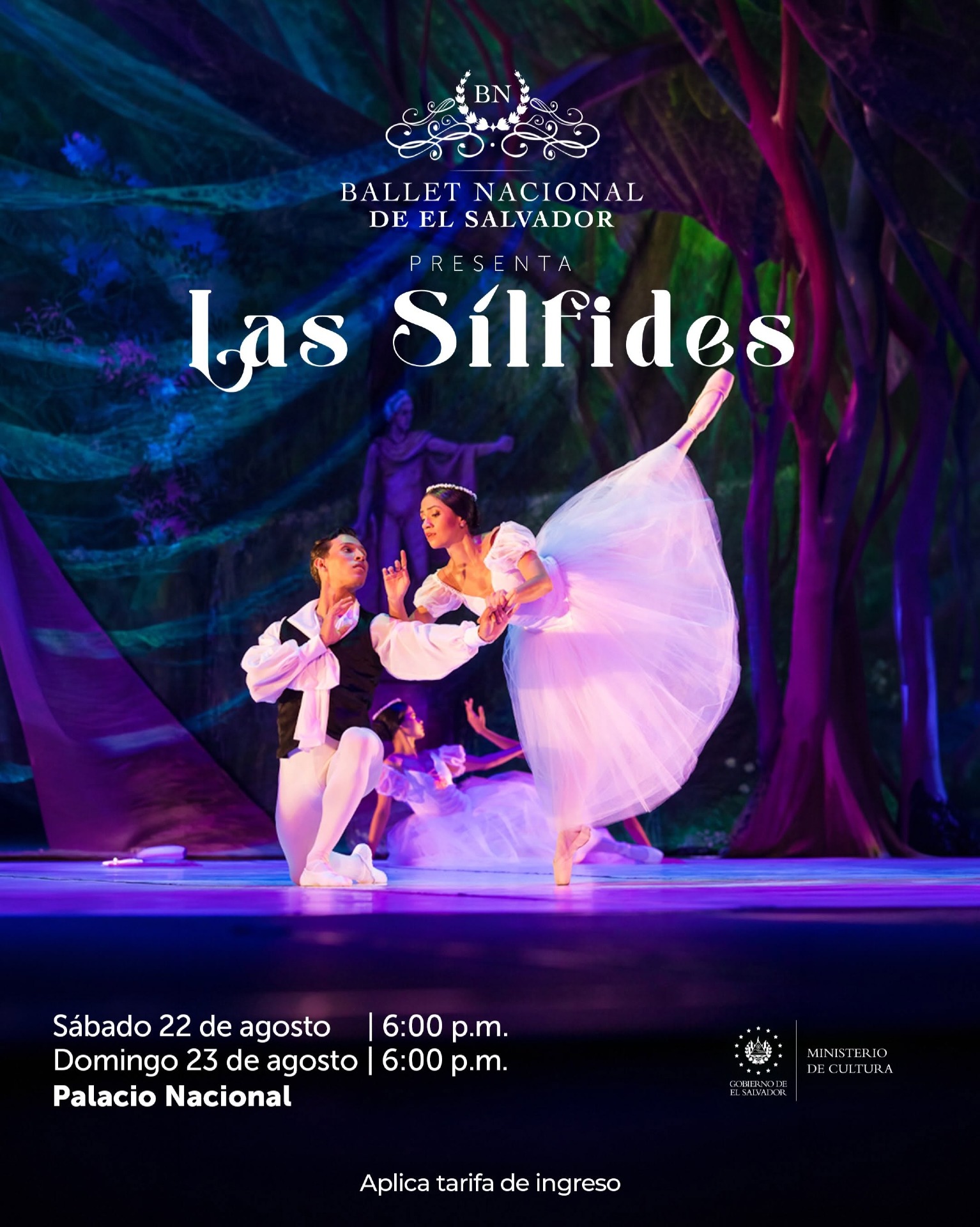 Ballet Nacional de El Salvador presenta Las Sílfides