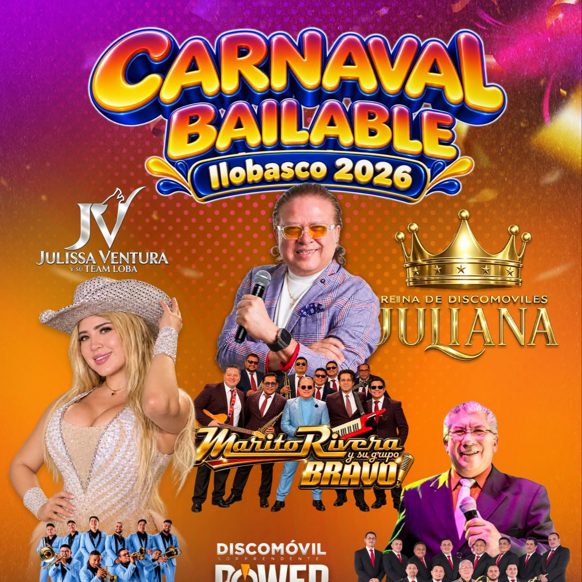 Carnaval ILOBASCO 2026 !!