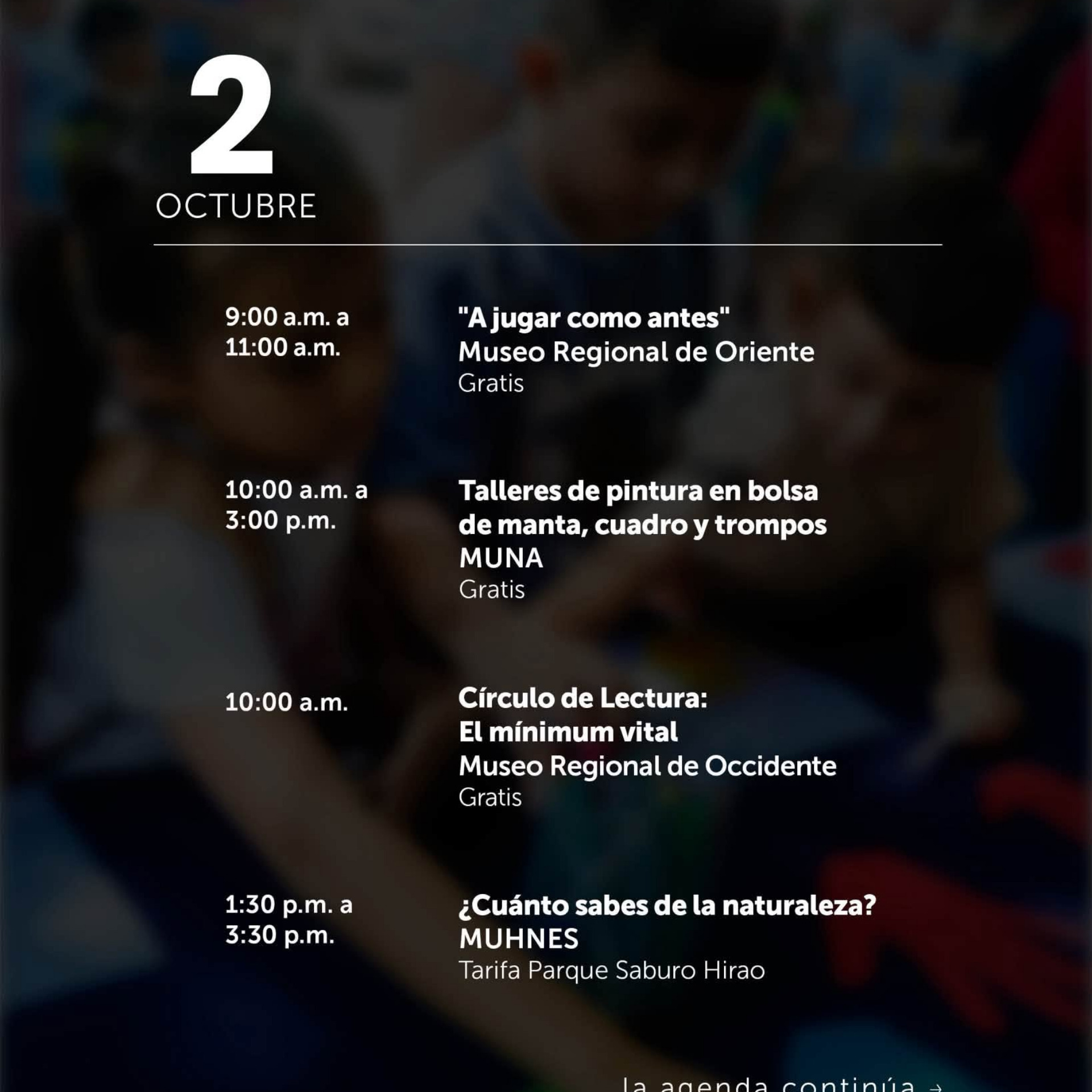 Agenda Cultural