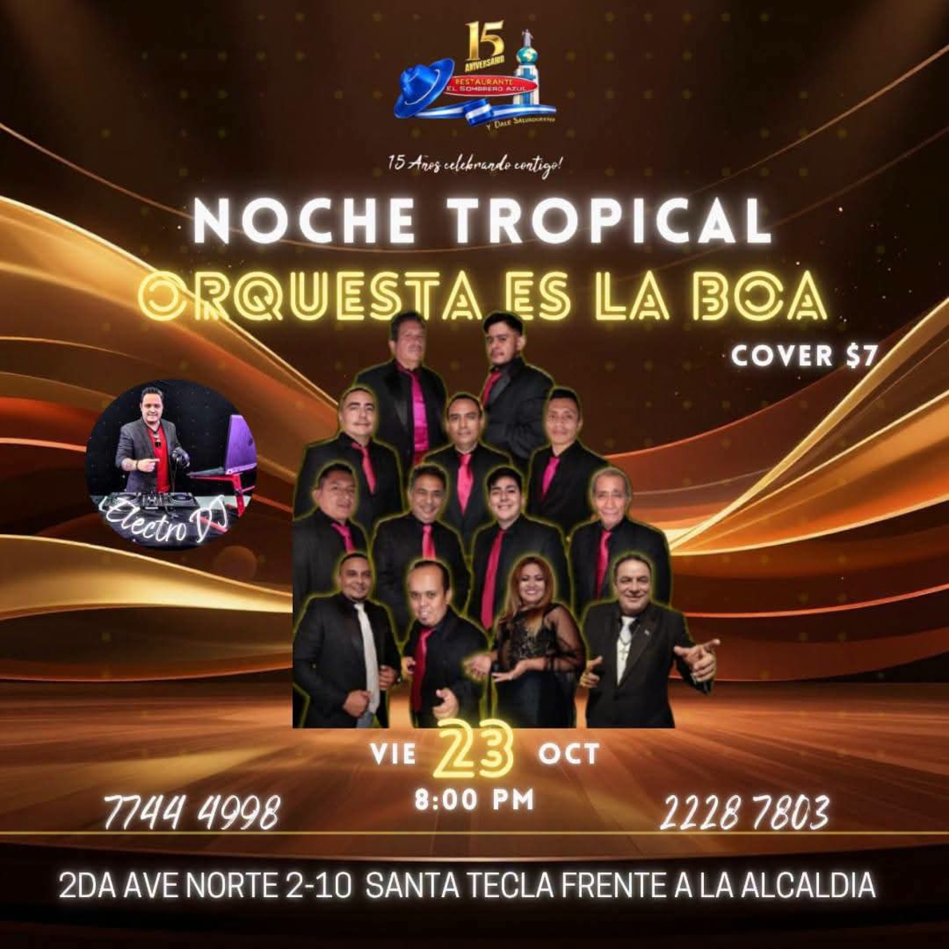 Agenda Restaurante El Sombrero Azul