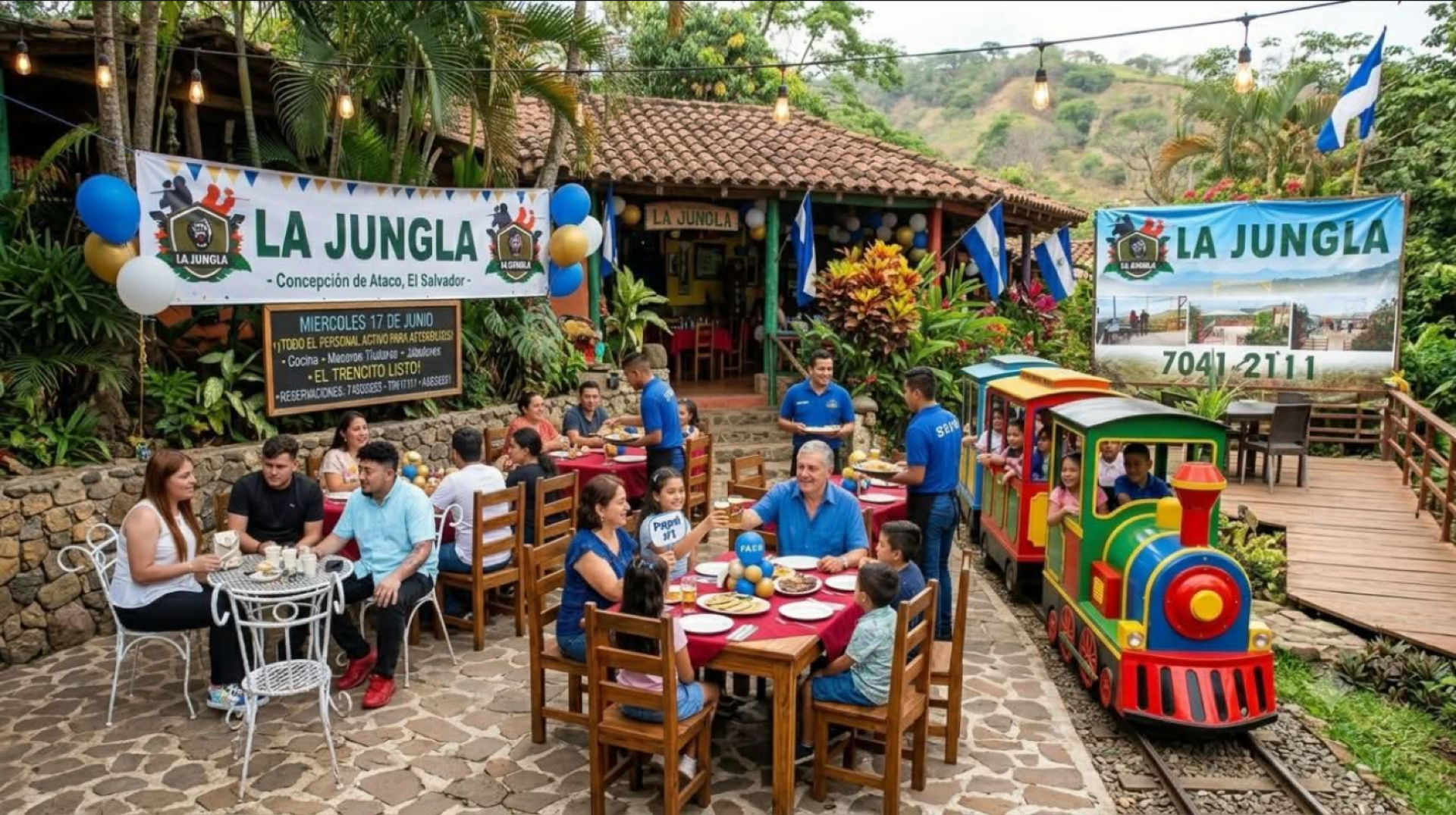 ¡Celebra a Papá como un Rey en Restaurante La Jungla! 👑🍽️