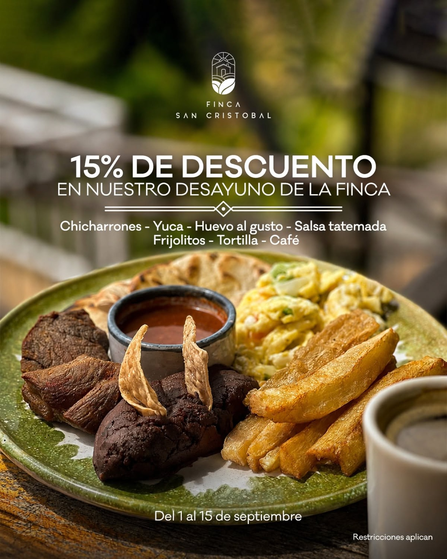 Septiembre sabe mejor en la Finca! 