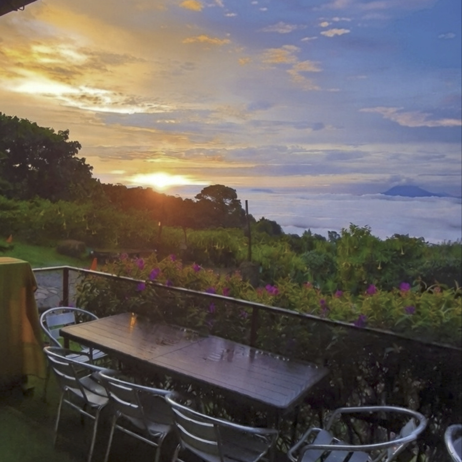 El mejor Restaurant y la mejor vista de El Boquerón !!