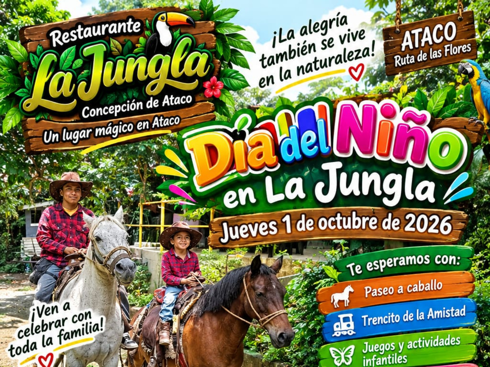 Celebra el Día del Niño !!